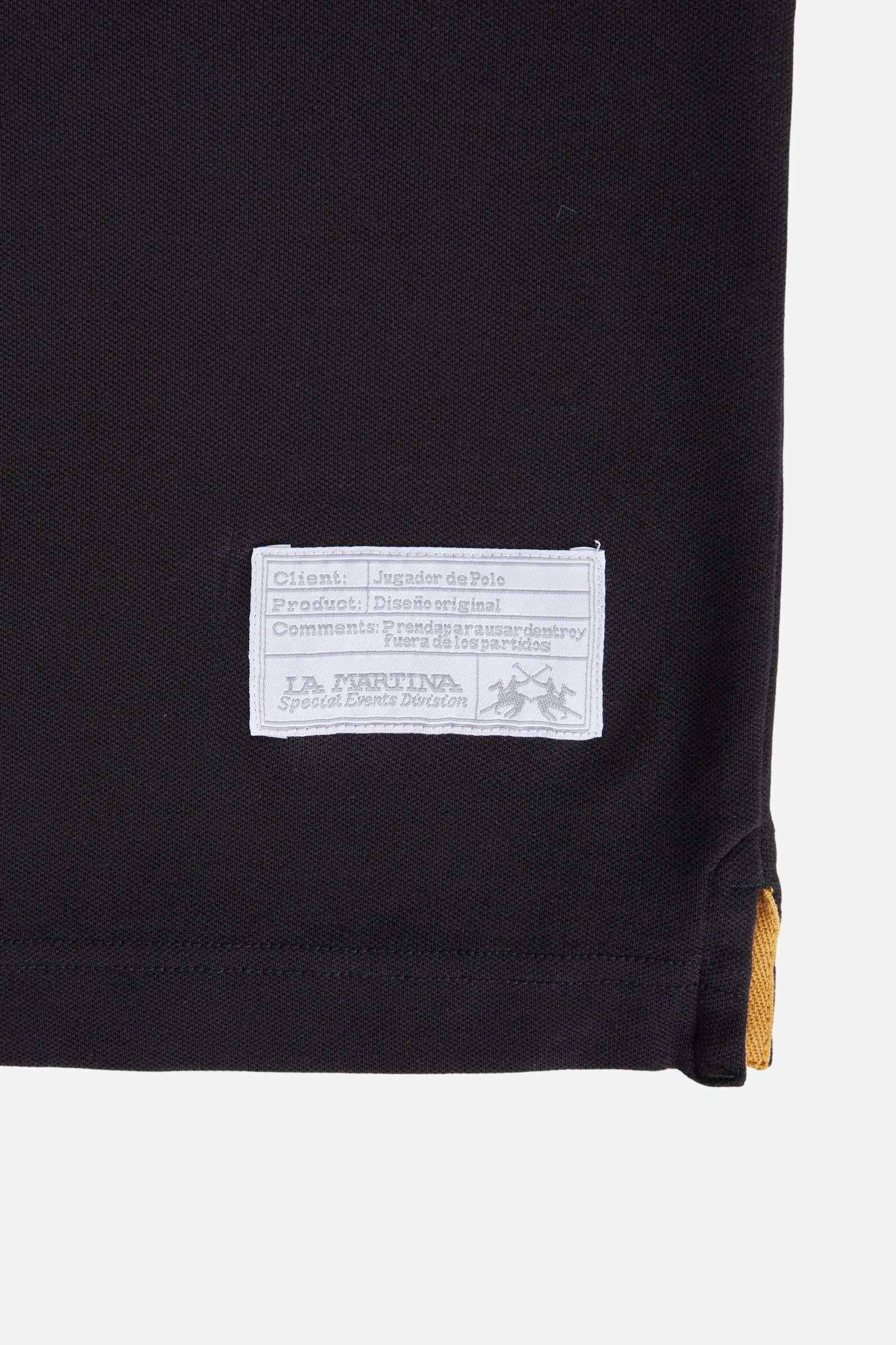 Men's regular-fit Polo Shirt - Black