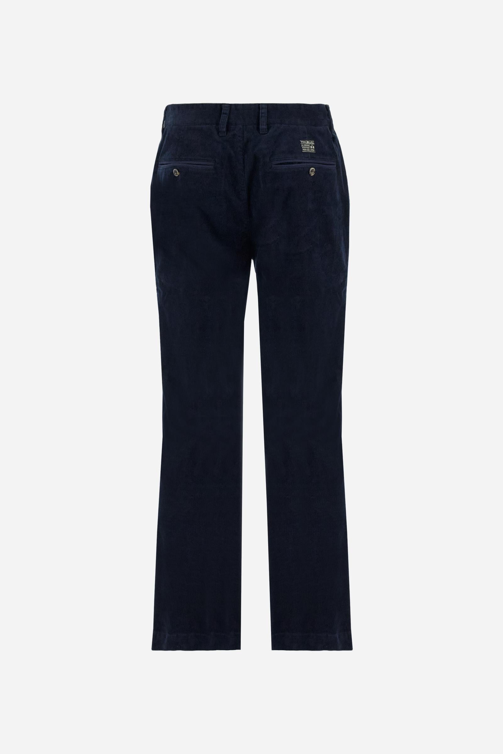 Men’s corduroy chino trousers - Bronte