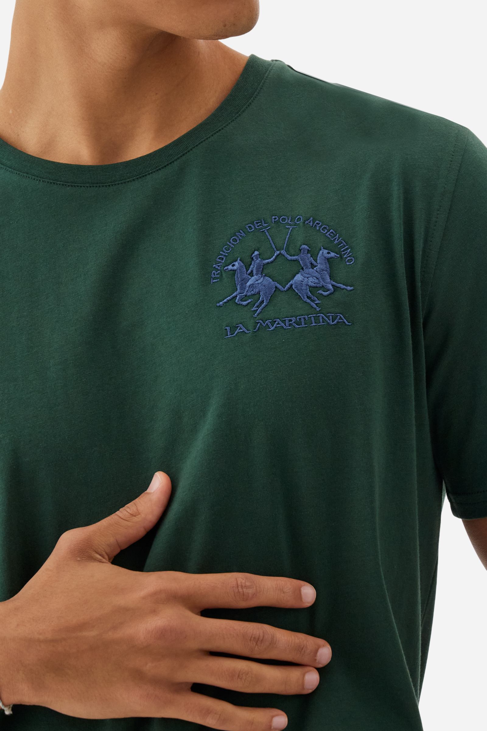 Men’s cotton T-shirt with Team logo - Sycamore