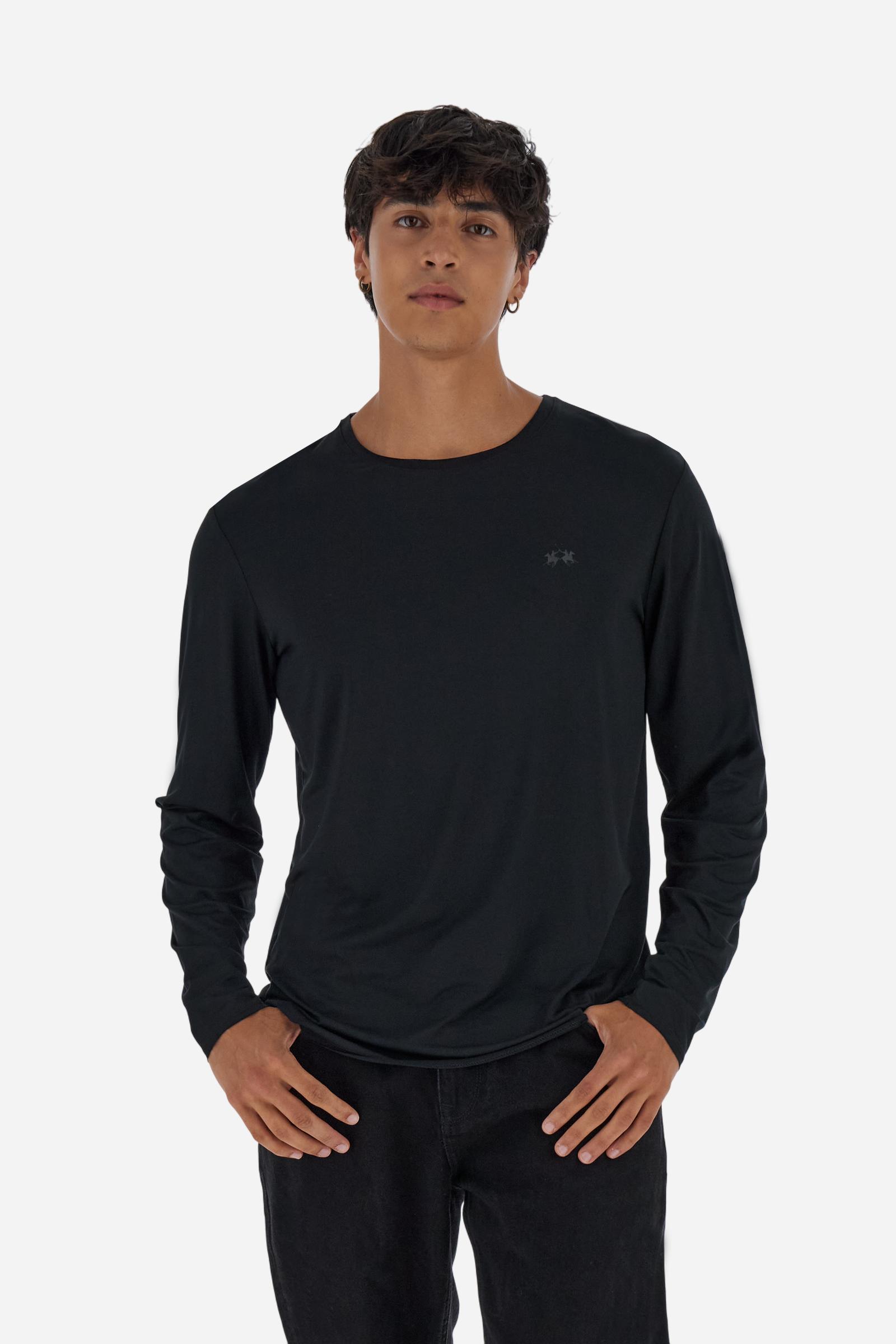 Camiseta de hombre de cuello redondo en jersey fluido - Bayron