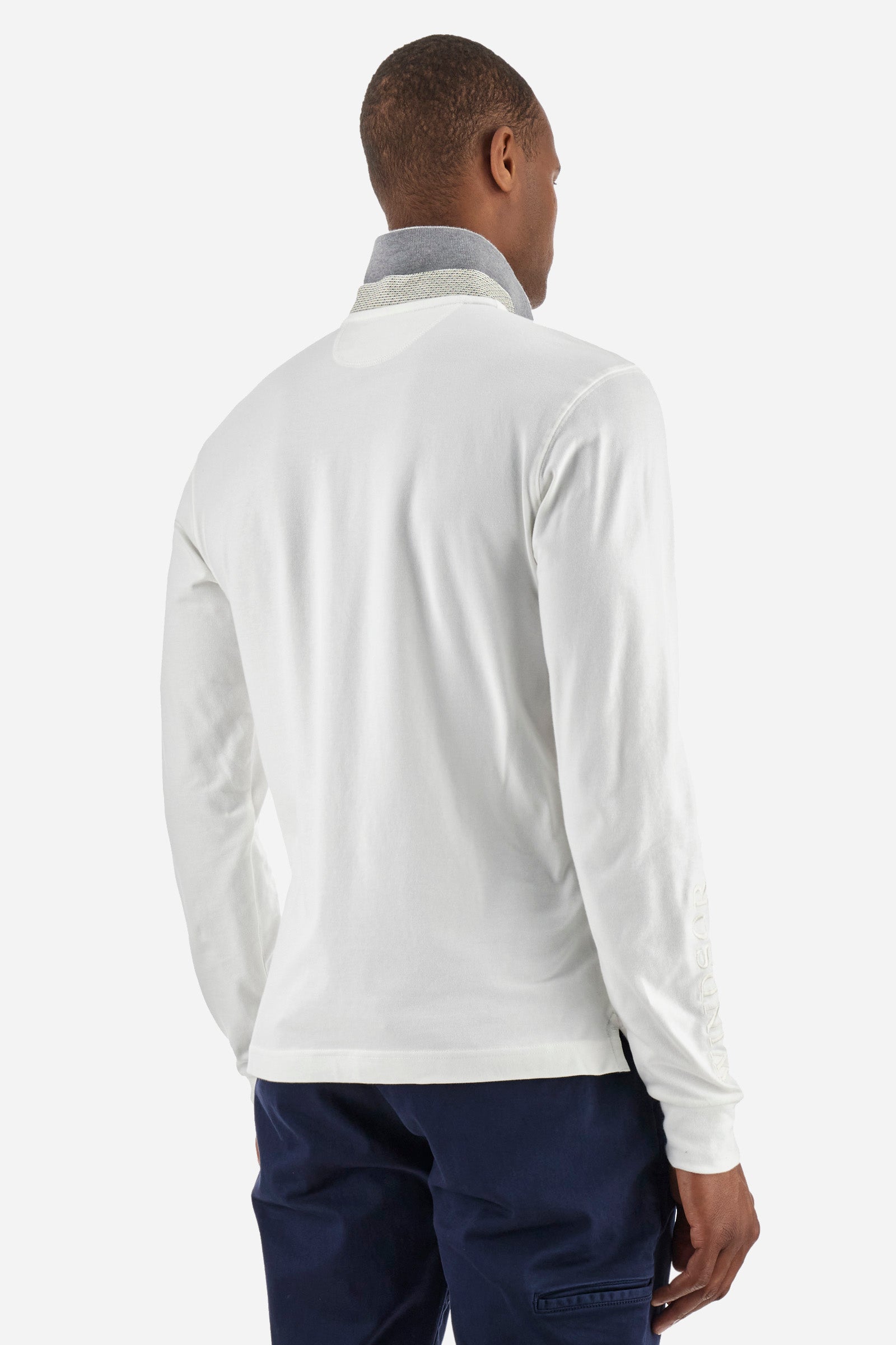 Regular fit Guards polo shirt in stretch cotton - Zacheus