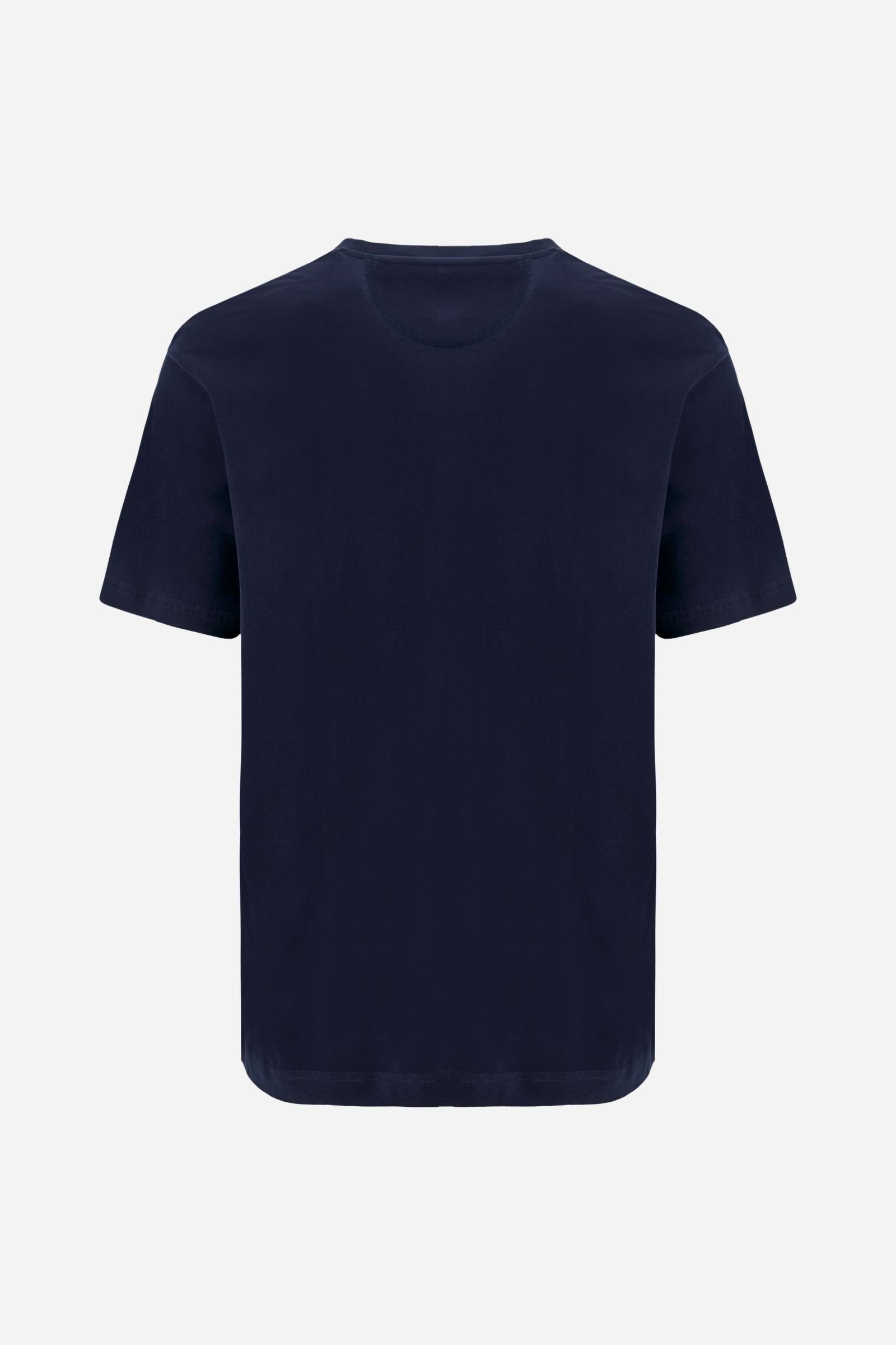 Men’s cotton jersey T-shirt with team logo - Vernie