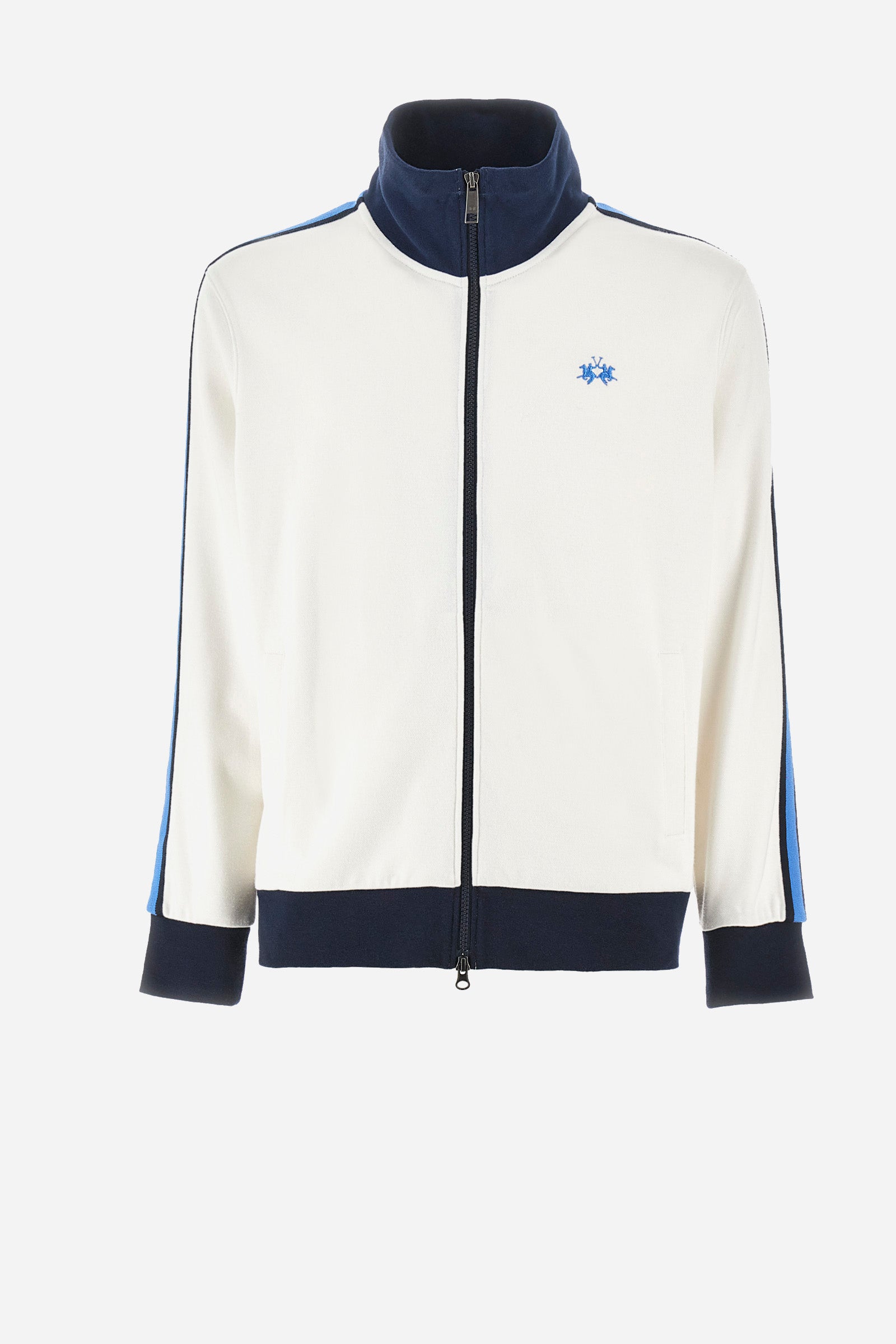 Regular-fit sweatshirt in synthetic fabric - Yuan