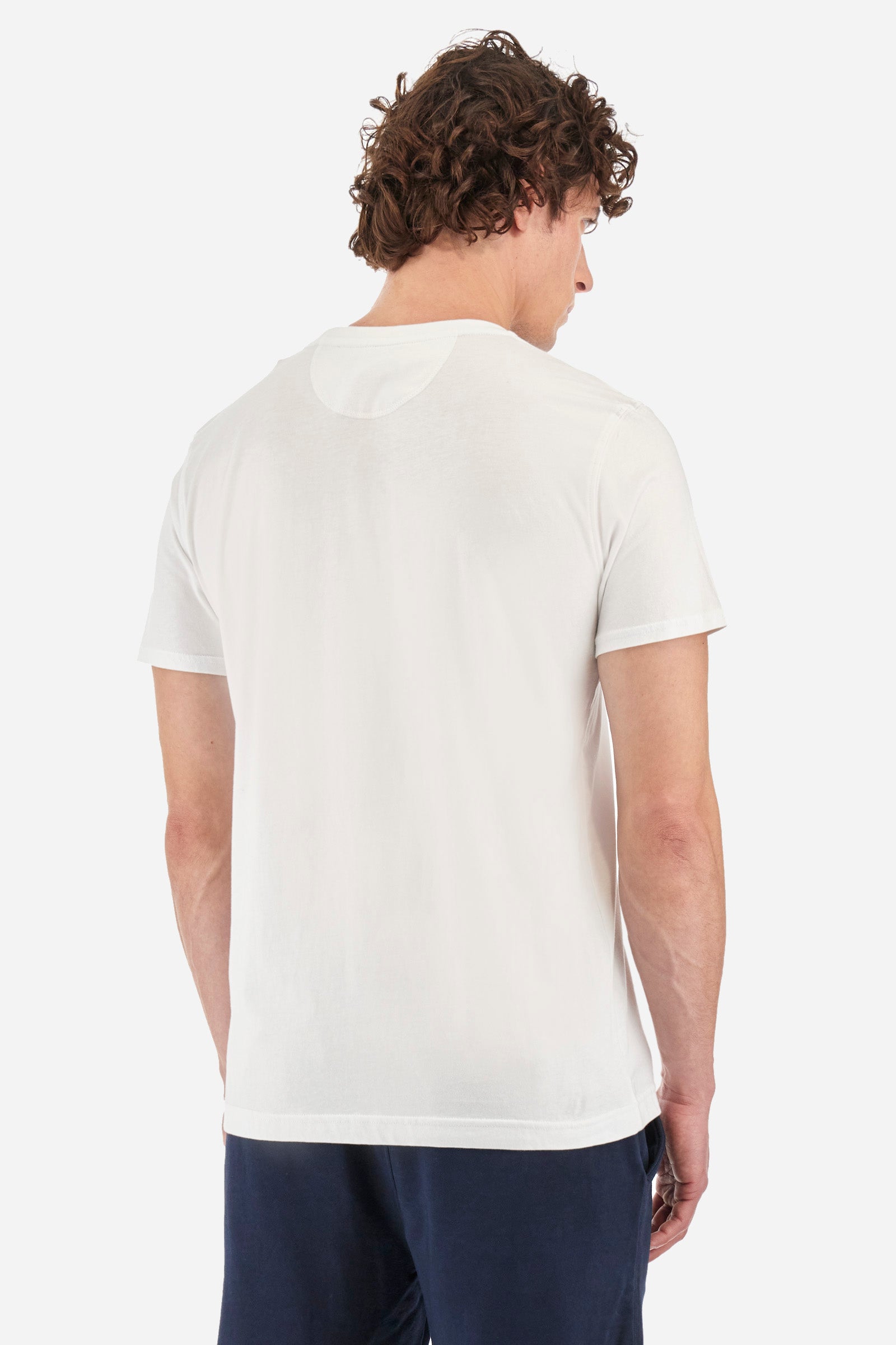 Regular-fit cotton T-shirt - Yasir