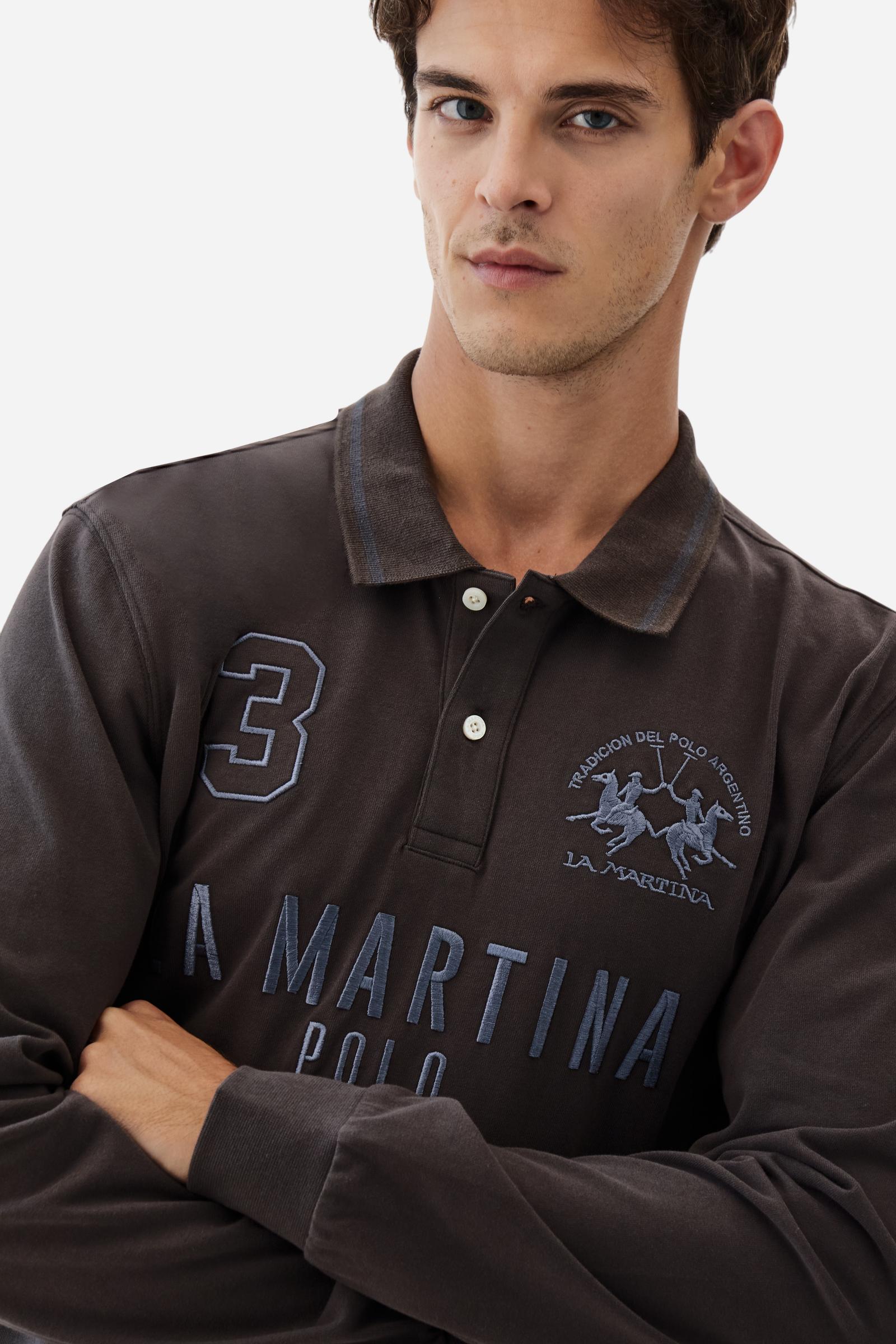 Polo de hombre en jersey soft-touch Iconic La Martina - Broox