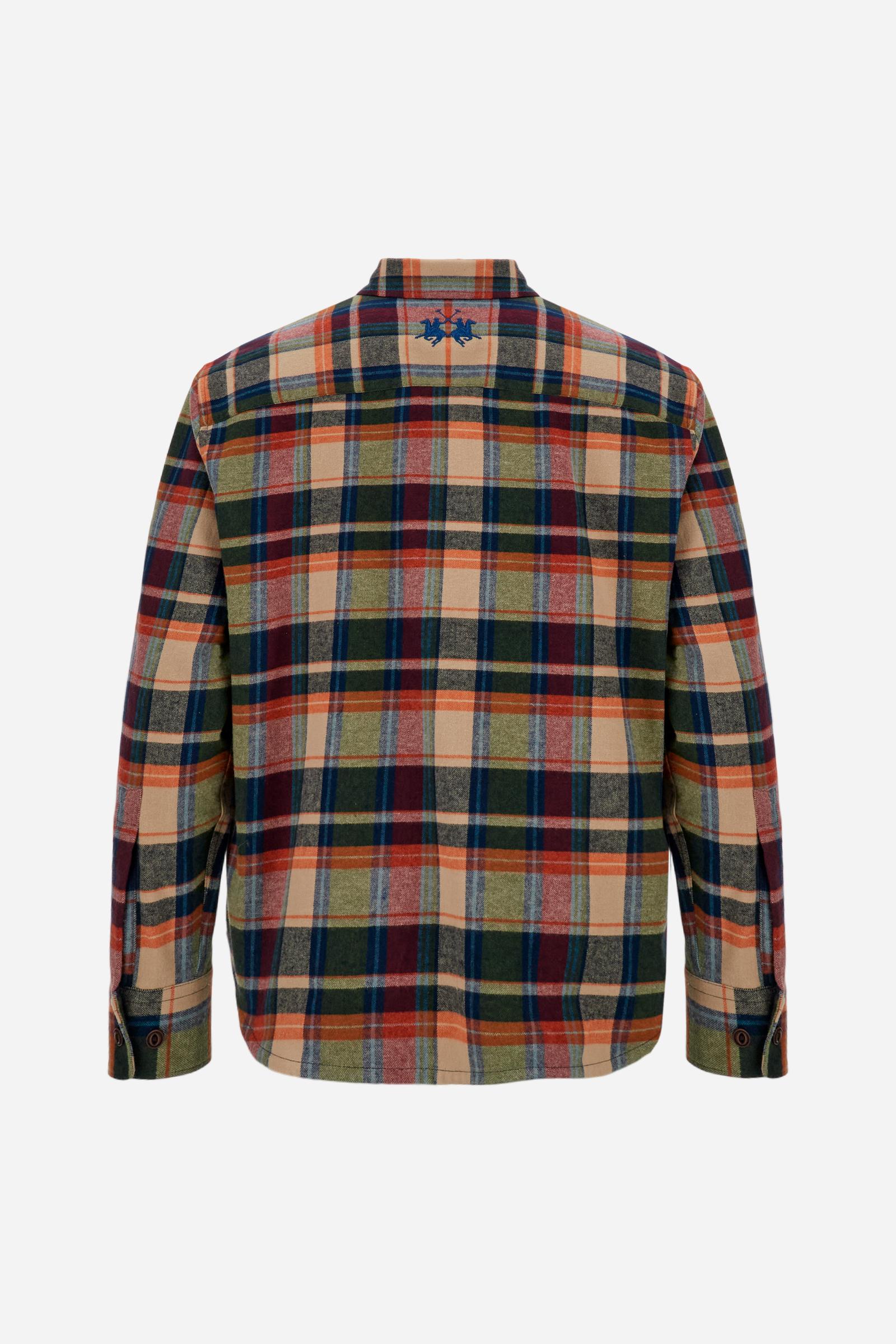 Shacket aus schottischem Baumwollflanell - Davin