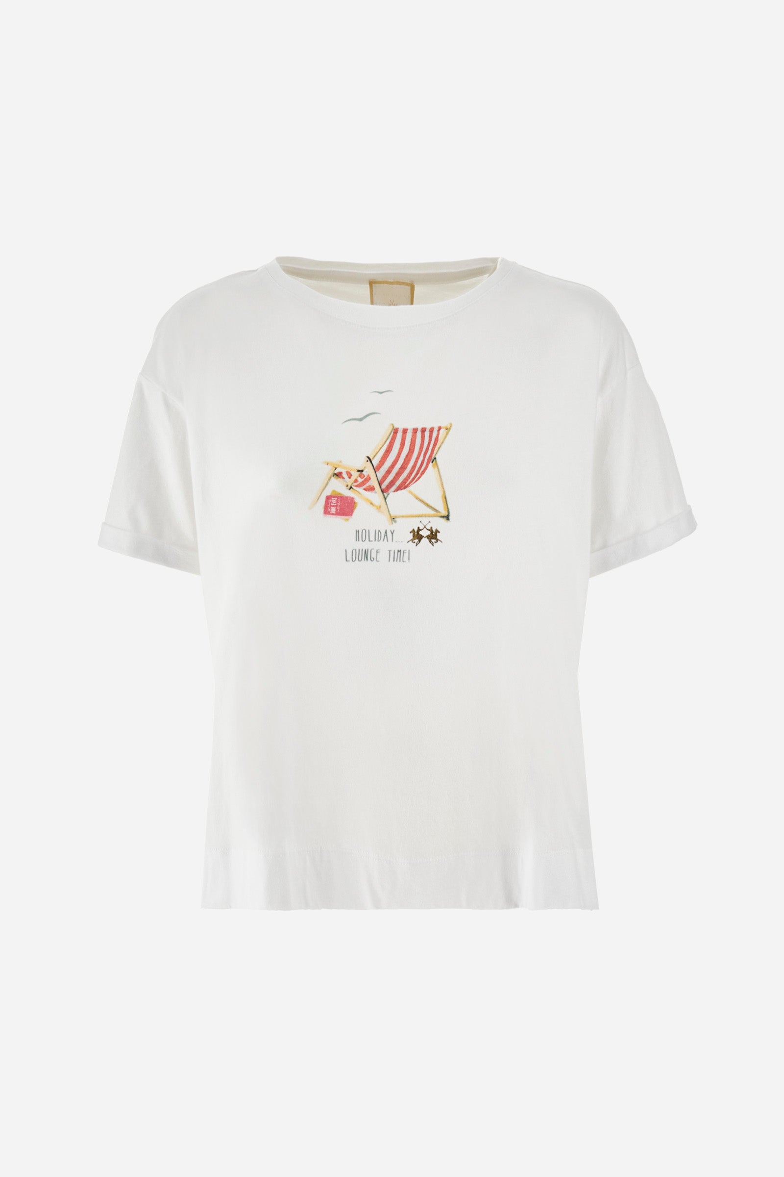 T-Shirt aus Baumwolle Regular Fit – Yashodhara