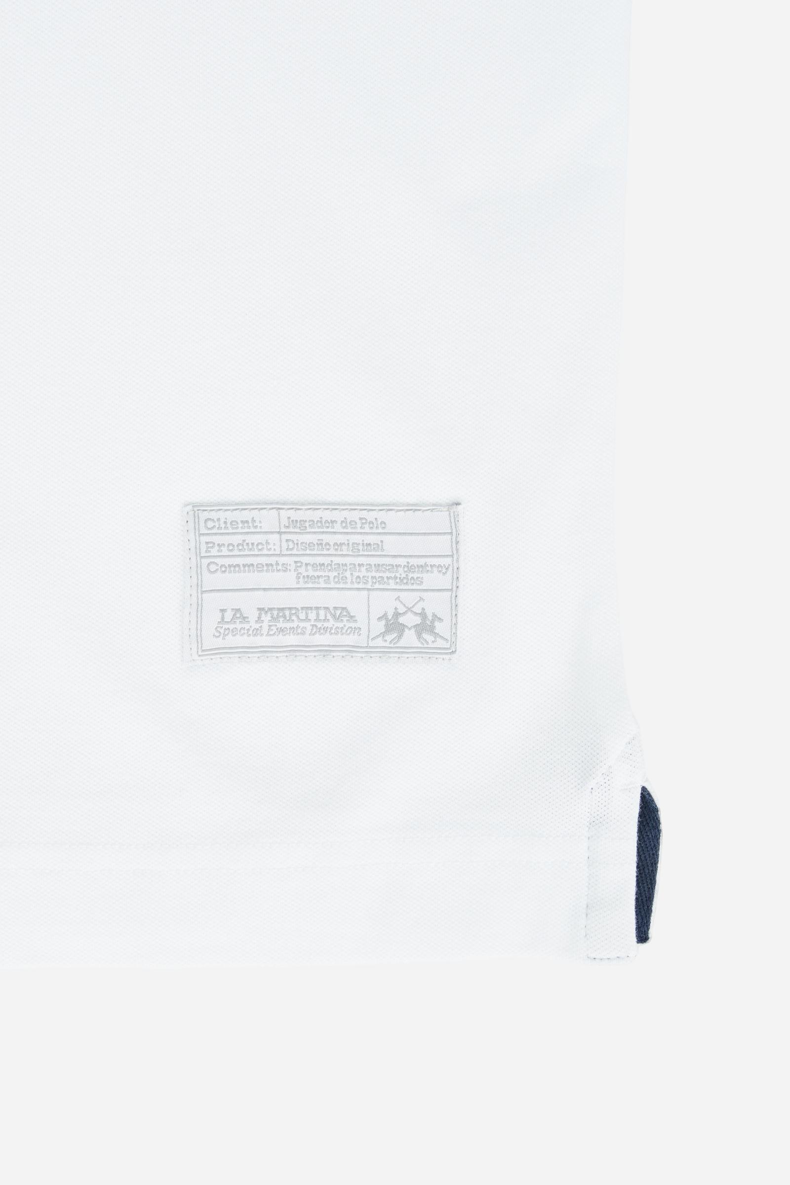 Men's regular-fit Polo Shirt - Optic White