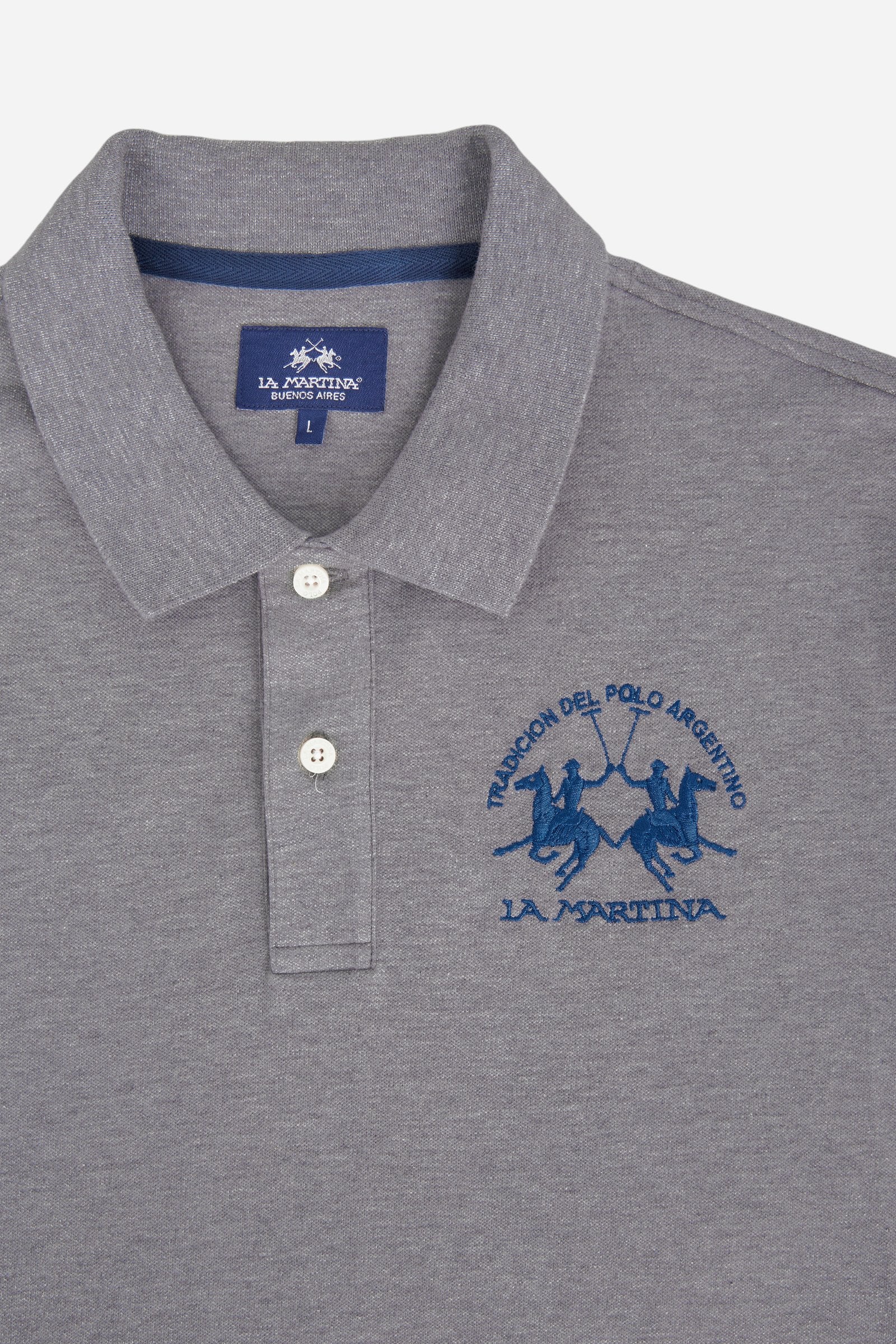 Men's regular-fit Polo Shirt - Medium Heather Grey