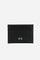 Men’s wallet in calfskin leather. Compact and minimalist, with organized interior and brand’s metal logo on the front. - Black                                                                                                                                                                                                                                                                                                                                                                                                  