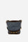 Damen-Bucket-Bag im Gaucho-Chic aus Leinen-Canvas - Bucket