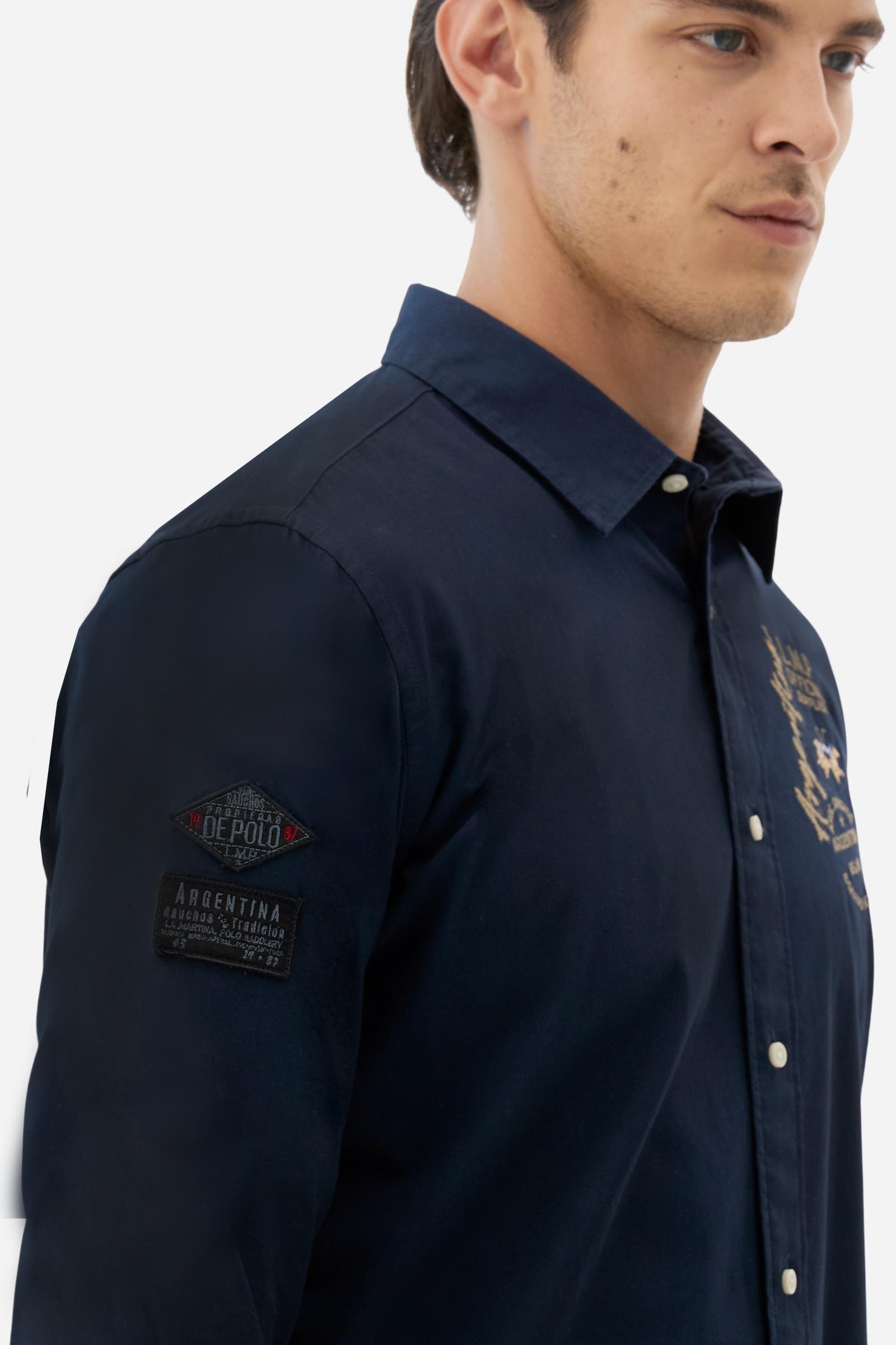 Men’s cotton twill shirt Argentina - Taron