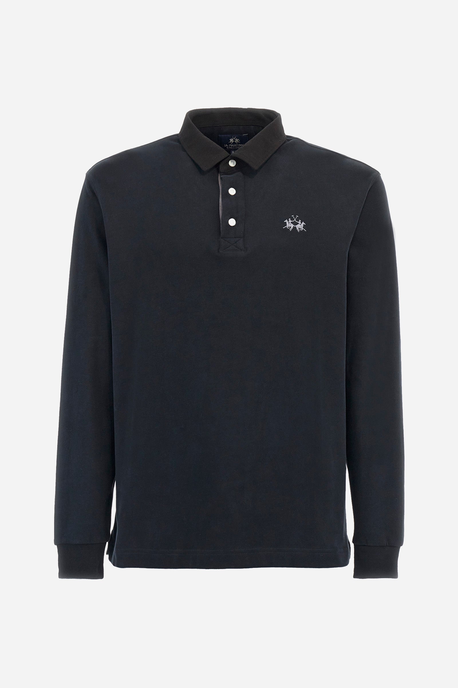 Regular-fit polo shirt in cotton - Ruggero