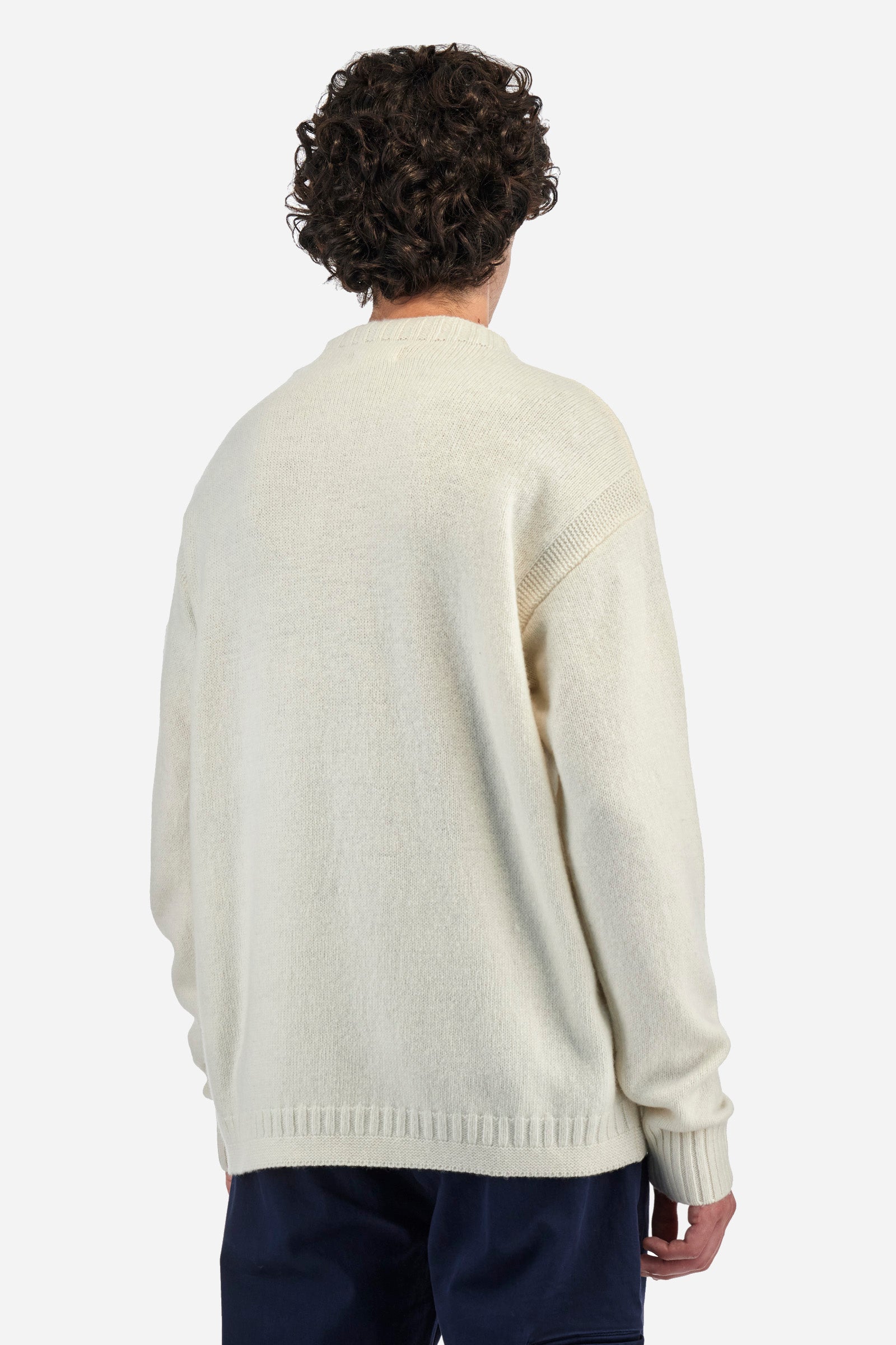 Pullover regular fit in misto lana - Zdenek