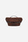Bum bag in matte technical canvas with eco-leather details, front maxi logo, short handle and adjustable strap. - Tobacco / Sienna                                                                                                                                                                                                                                                                                                                                                                                              