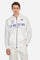 Men's long-sleeved plain sweatshirt made from French terry cotton. Full-zip fastening and hood with adjustable drawstring. On the chest, the La Martina Polo lettering is present as a large, slightly embossed embroidery, while the number 3 is present as a patch made of the same fabric and applied with an embroidered cord in a contrasting colour.	 The logo is embroidered on the chest, left side. Regular fit. The model is wearing a size L. - OptWhite/Surf TheWeb