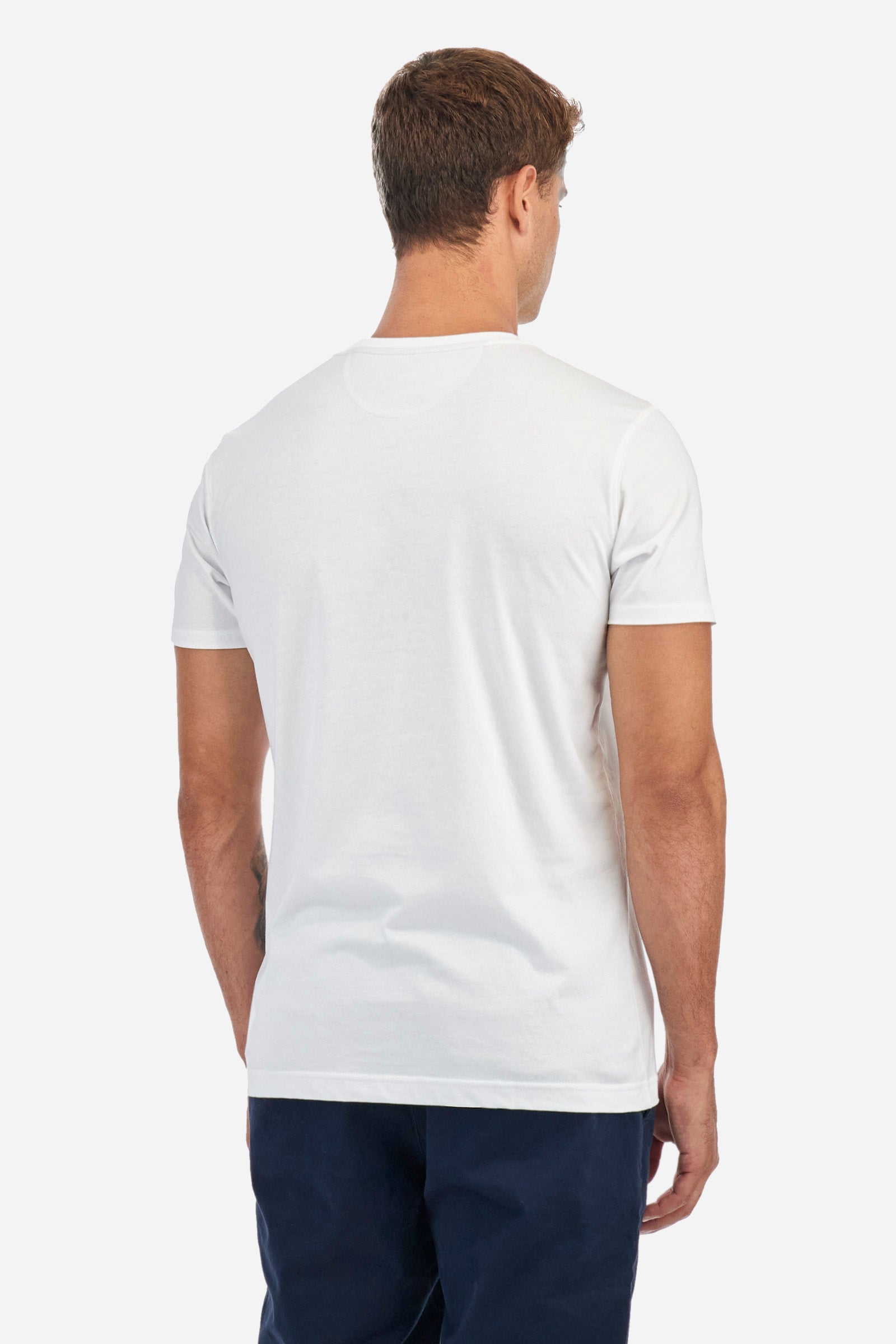 Regular fit cotton T-shirt - Zahur