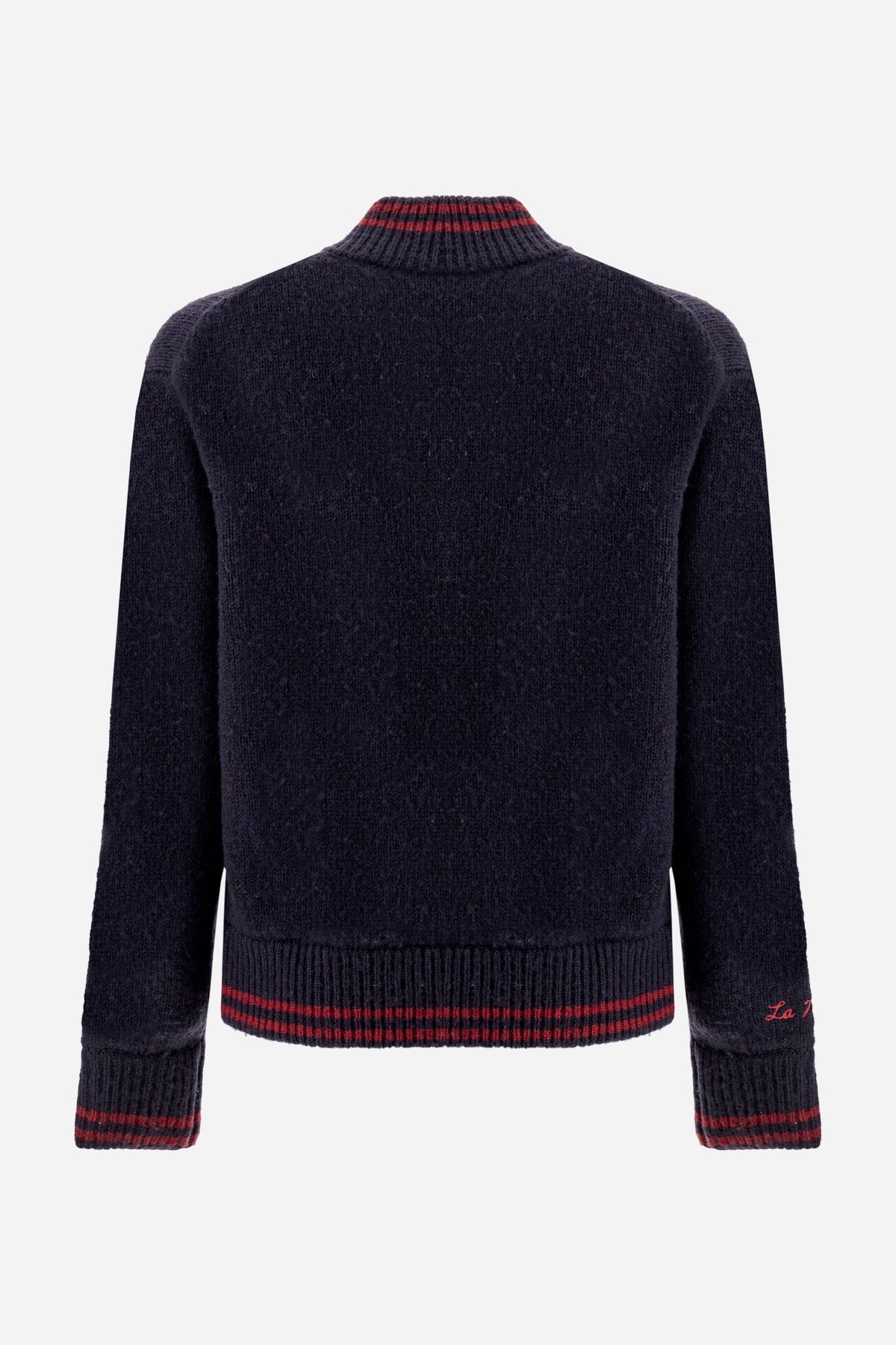 Men's Varsity Knit Zip-Up Cardigan - Elvis