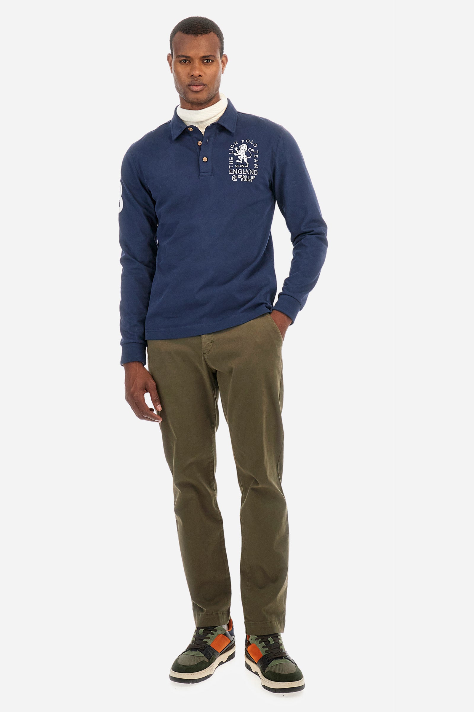 Polo regular fit in cotone - Zahavi