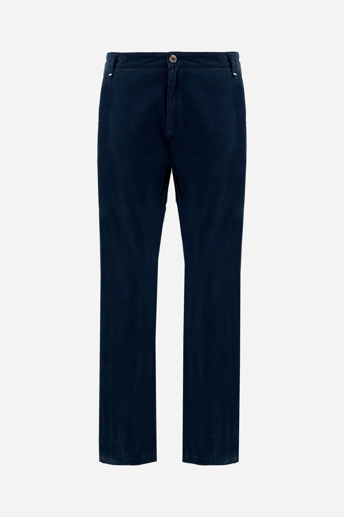 Men's chino trousers in stretch cotton twill - Eward