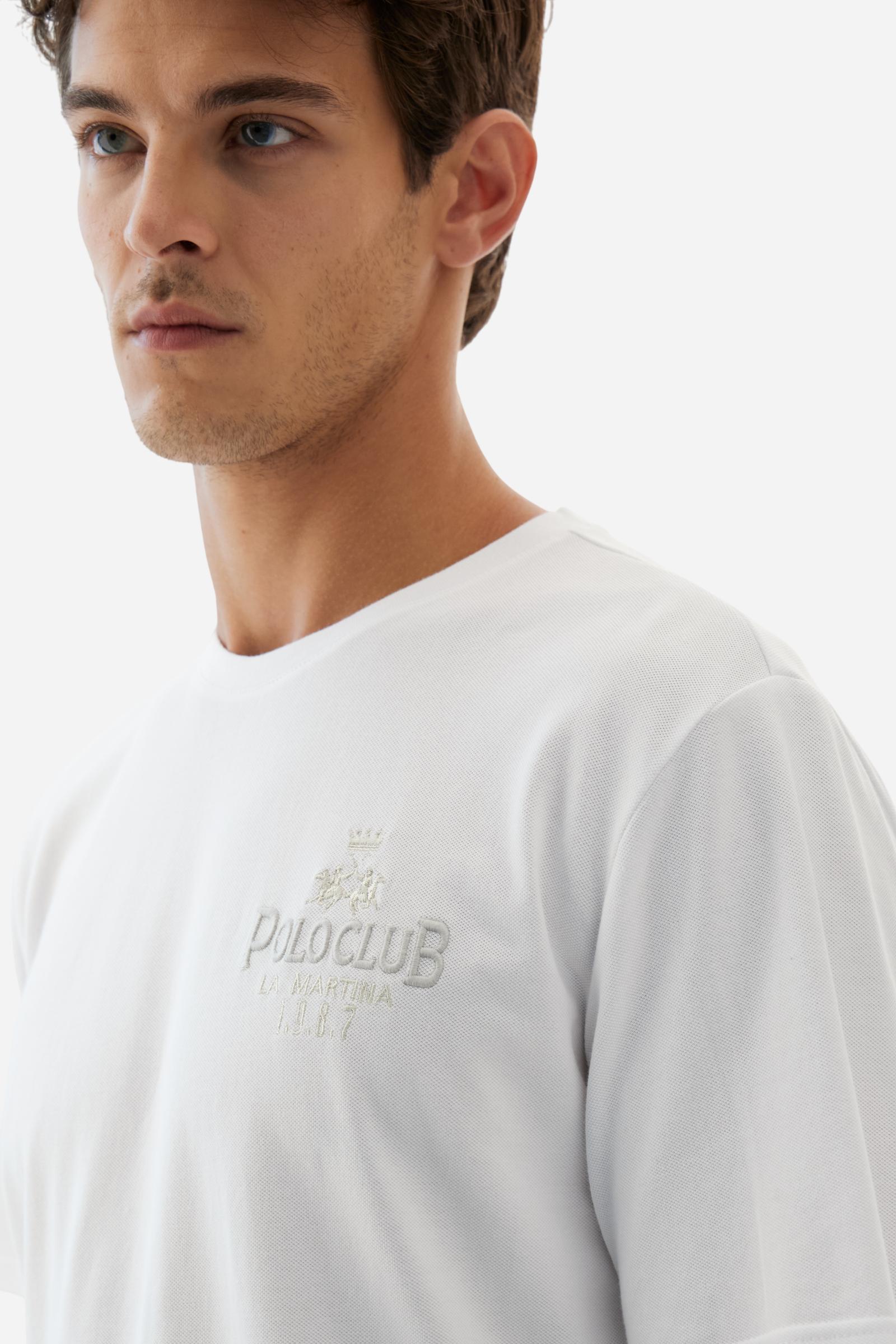 Camiseta hombre piqué Polo Club - Baruj