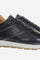 Men's sneaker with mixed leather and handcrafted stitching - San Telmo