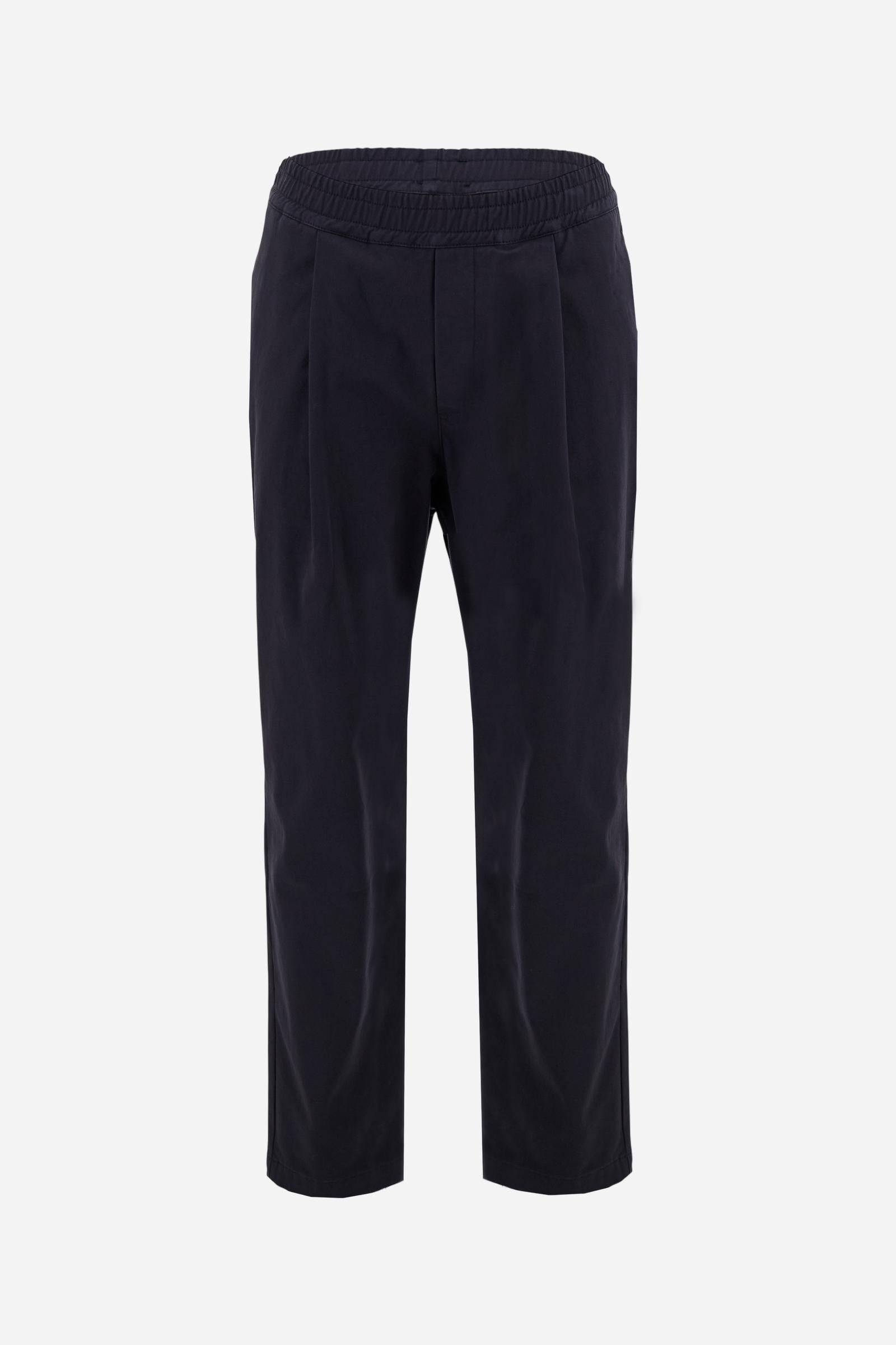 Men's long pants, stretch twill, relaxed fit - Felix