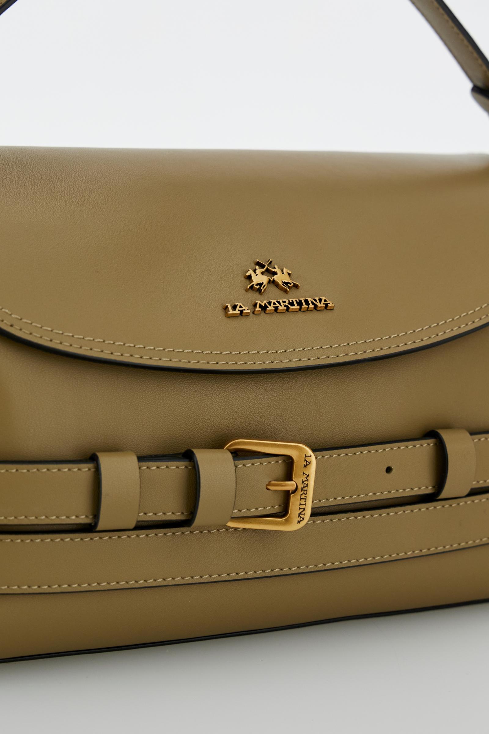 Handtasche mit Schulterriemen aus Leder - Selva
