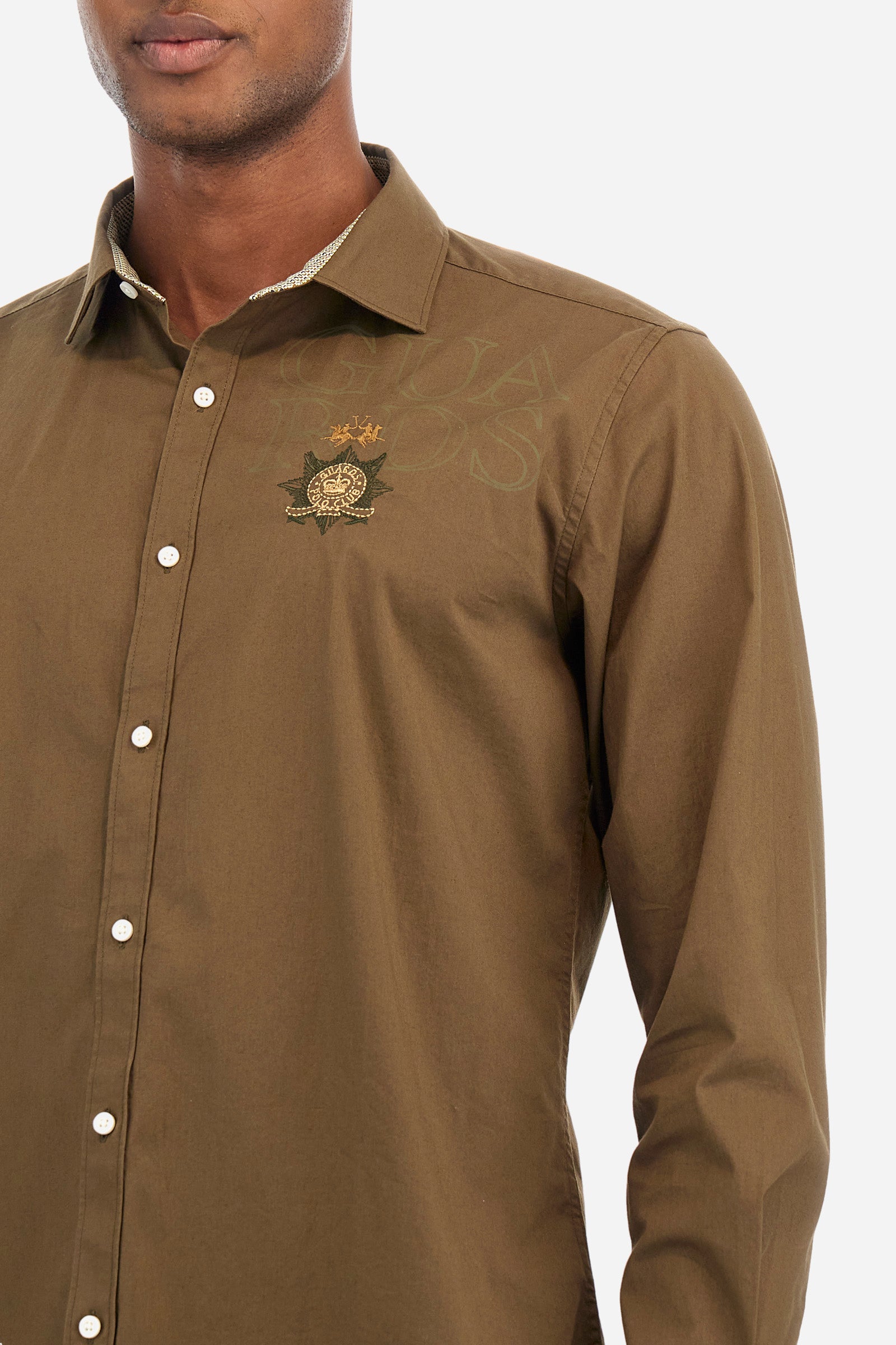 Regular fit Guards shirts in stretch cotton - Zigismond