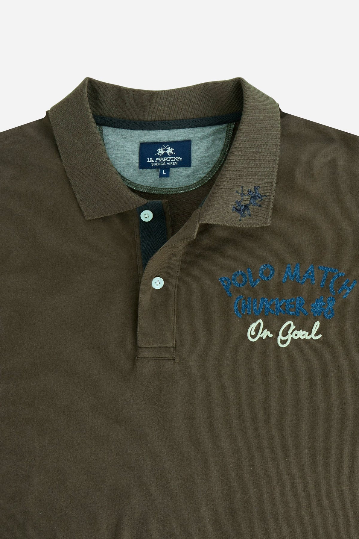 Men's long-sleeve polo shirt Polo Team Eduardo
