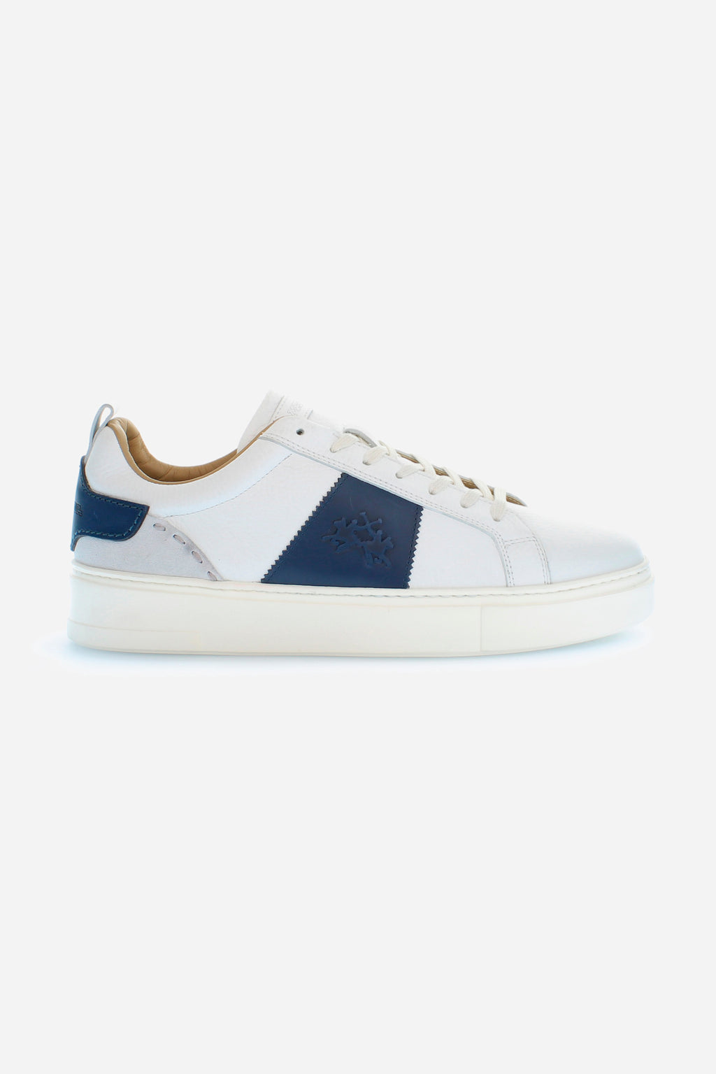 Herren-Sneaker aus Leder und Wildleder | La Martina