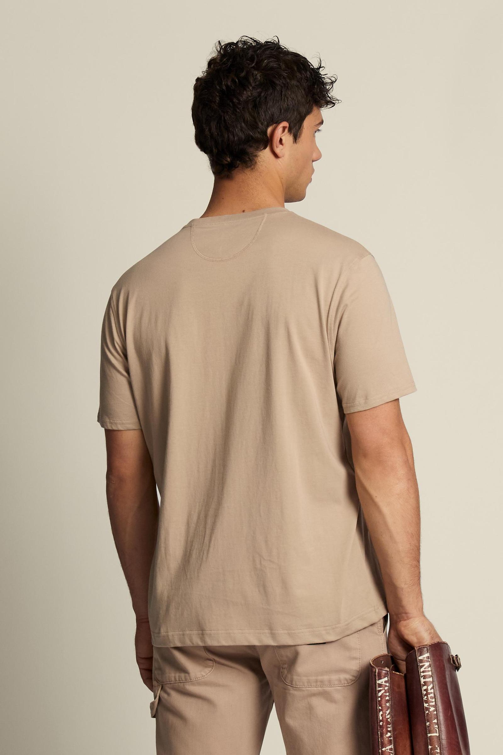 Men’s cotton jersey T-shirt with team logo - Vernie