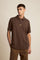 Polo homme en jersey flammé de coton - Yoojoon