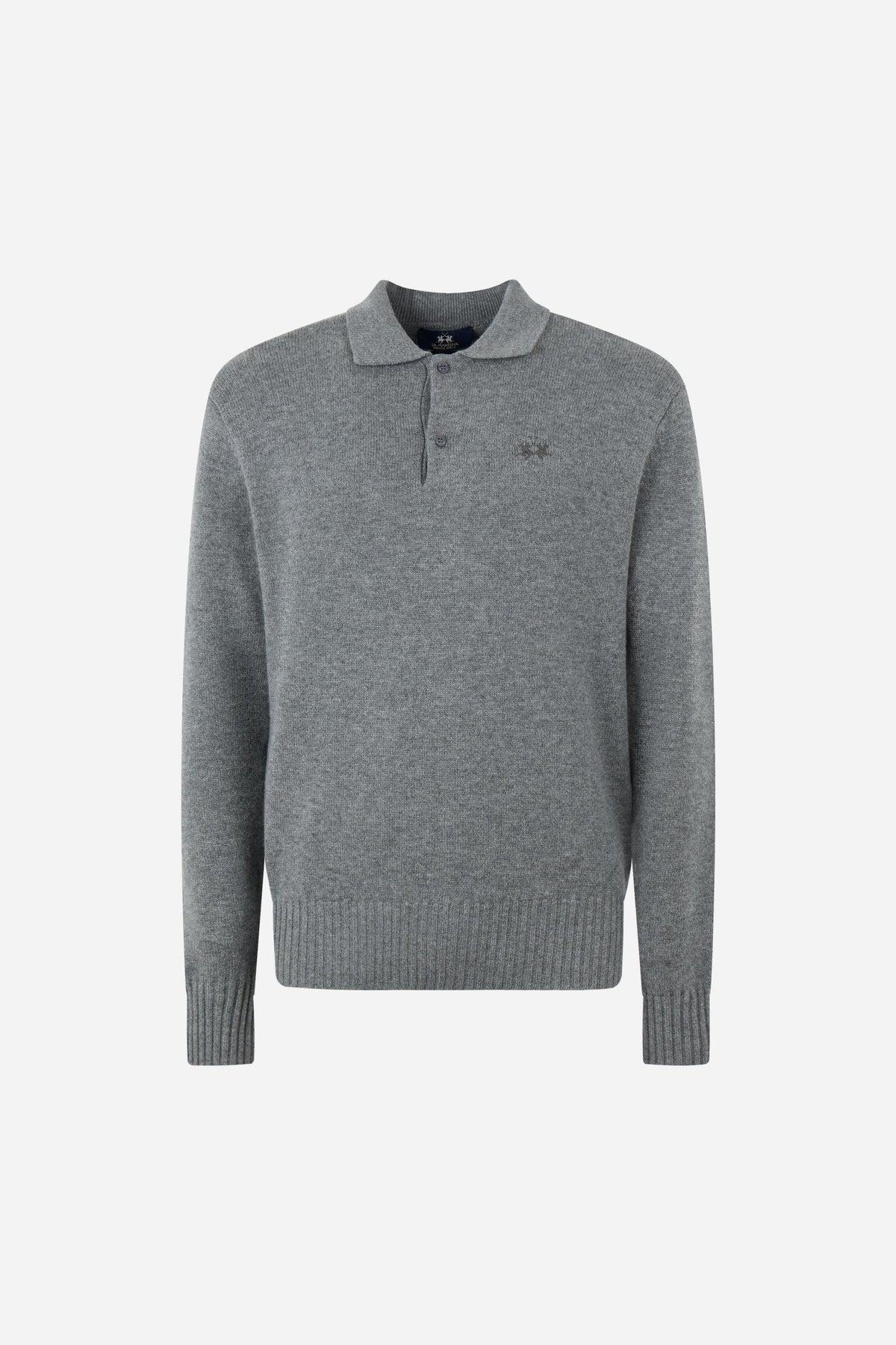 Polo uomo in maglia cotone e lana - Euridice