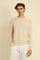 Men’s cotton crewneck sweater - Cordel