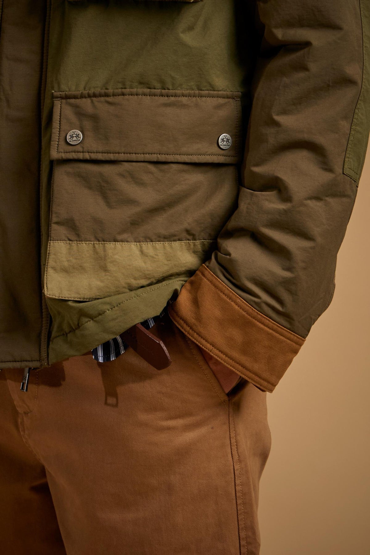 Field Jacket für Herren aus gewachstem Canvas – Darell