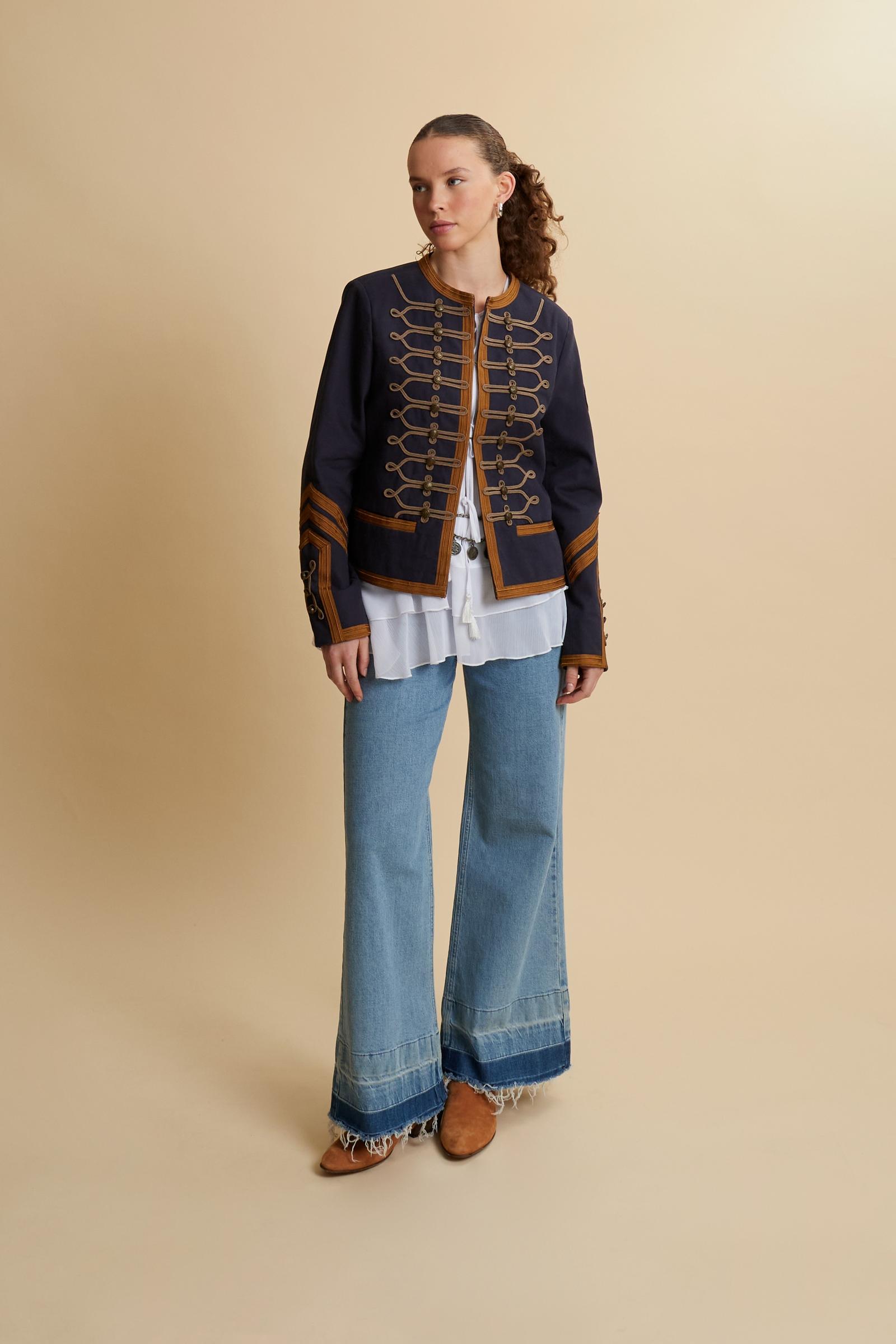 Women's Guards jacket in cotton canvas - Chiara