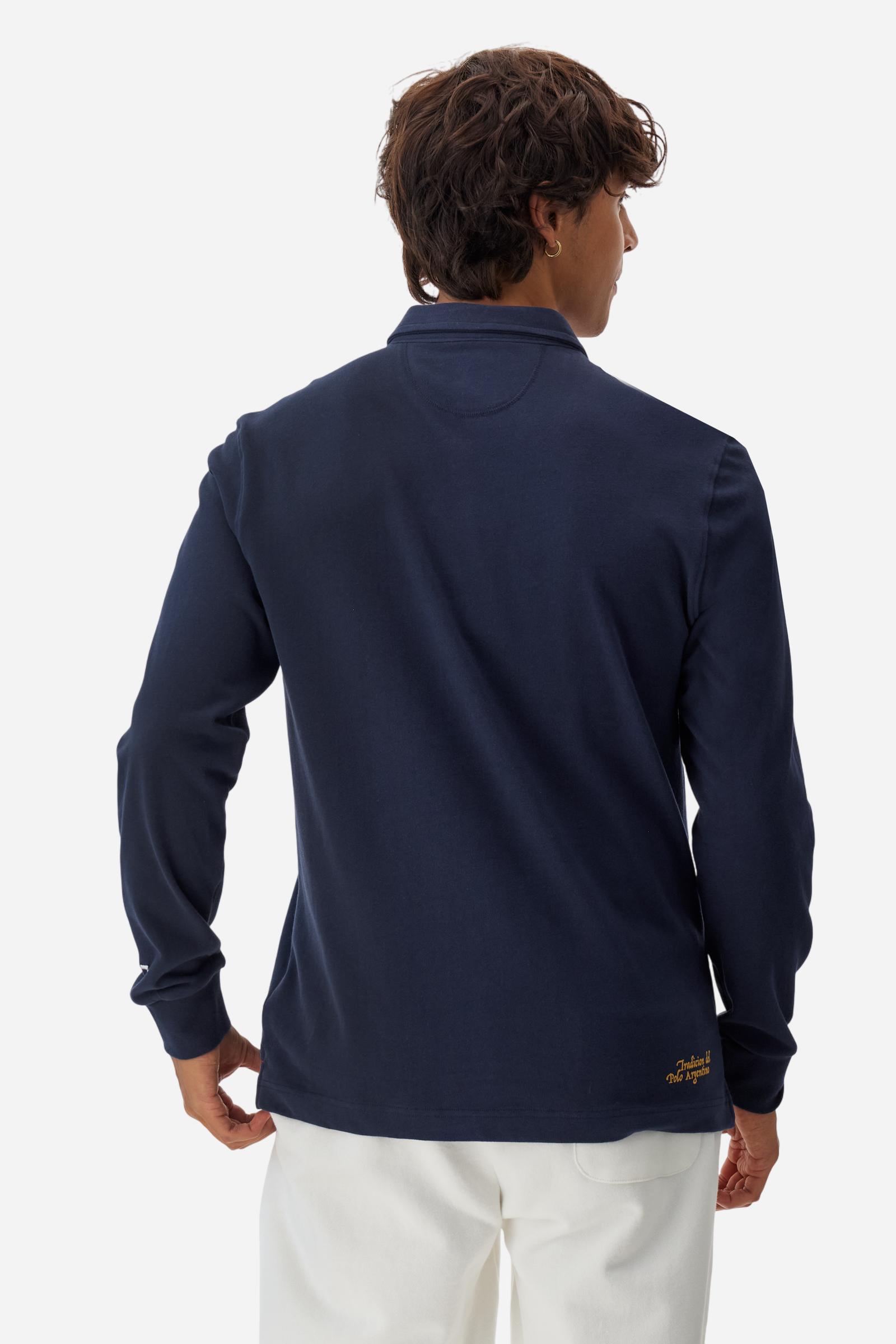 Men’s soft‑touch jersey polo shirt - Bill