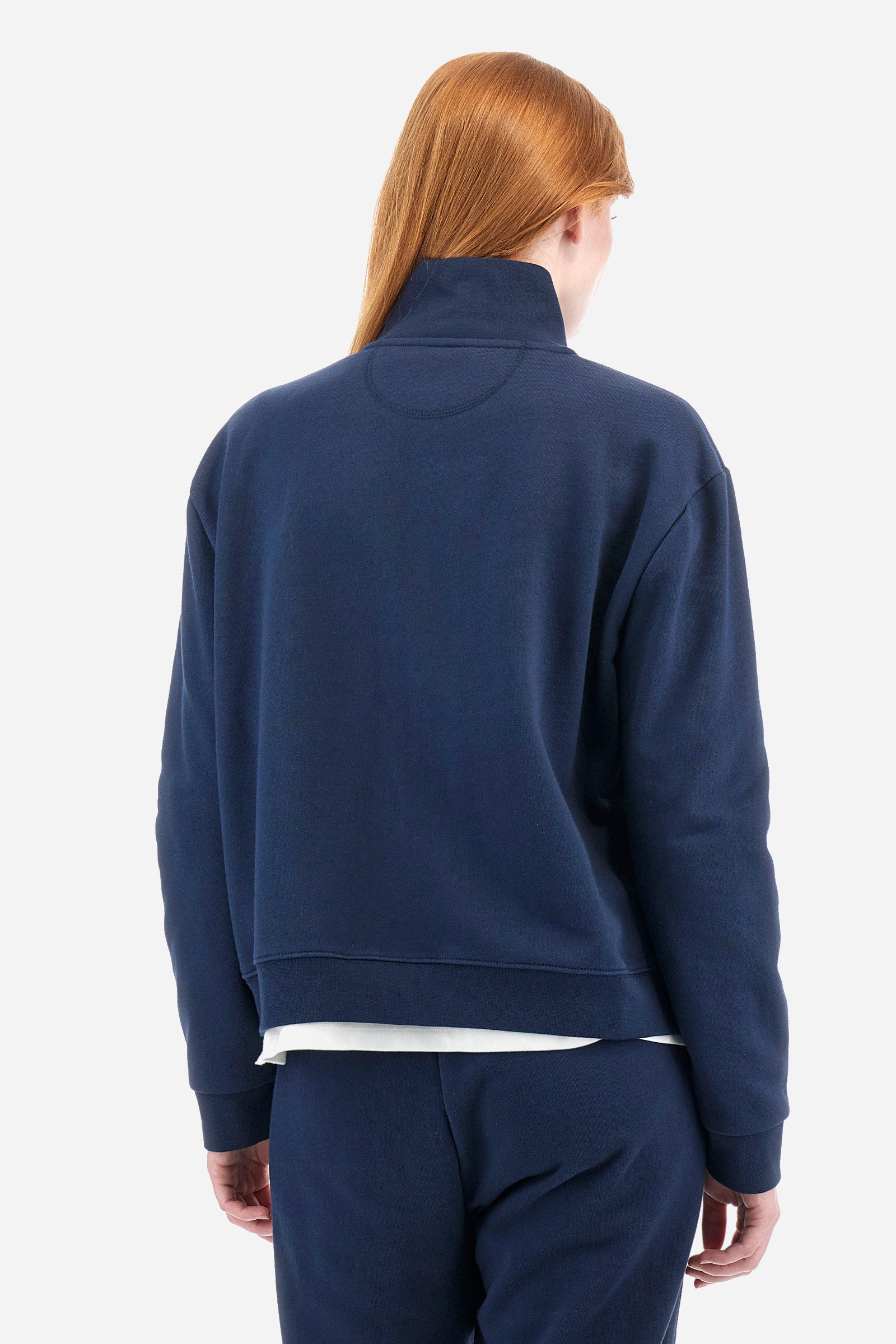 Regular fit cotton sweatshirt - Zohra