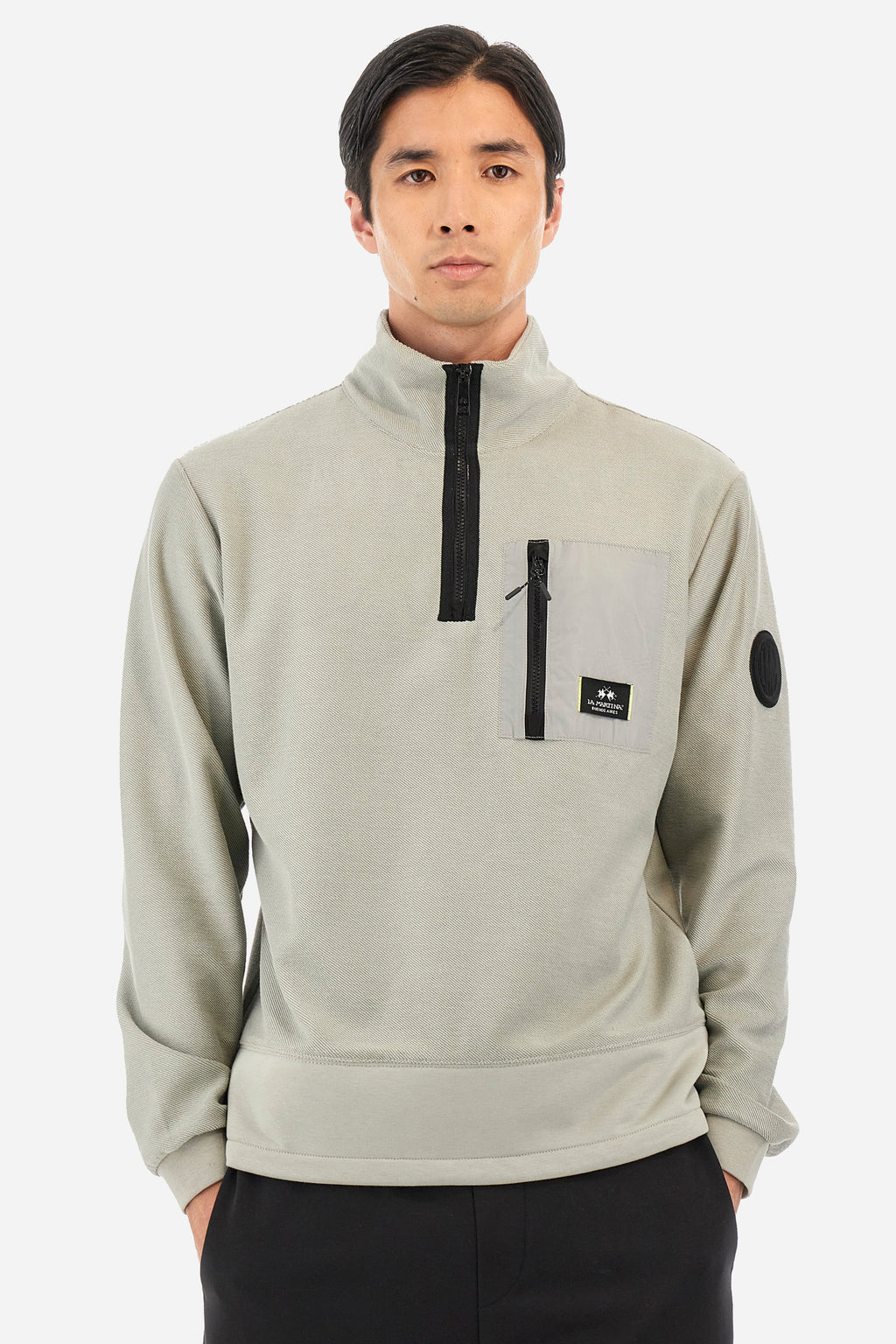 Felpa da uomo regular fit Yale La Martina - Main Image