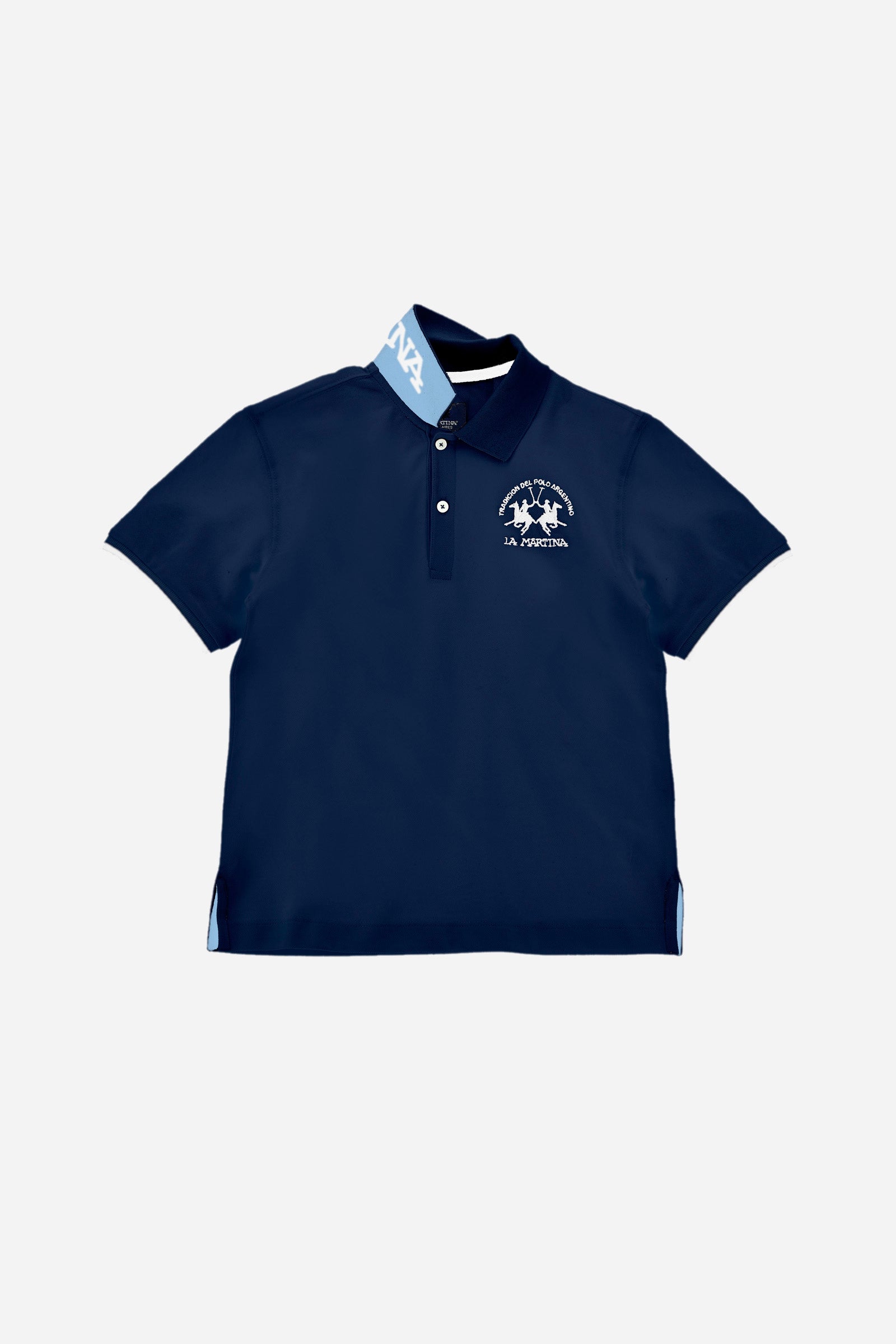 Chomba polo infantil de algodón