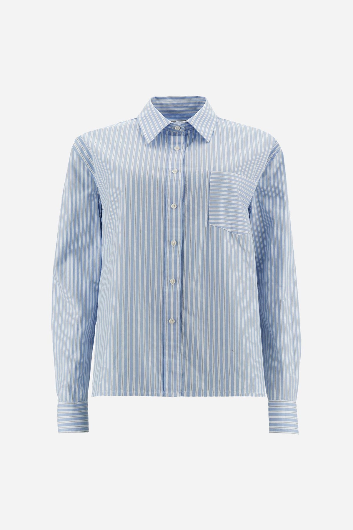 Women's striped cotton oxford shirt - Dolores