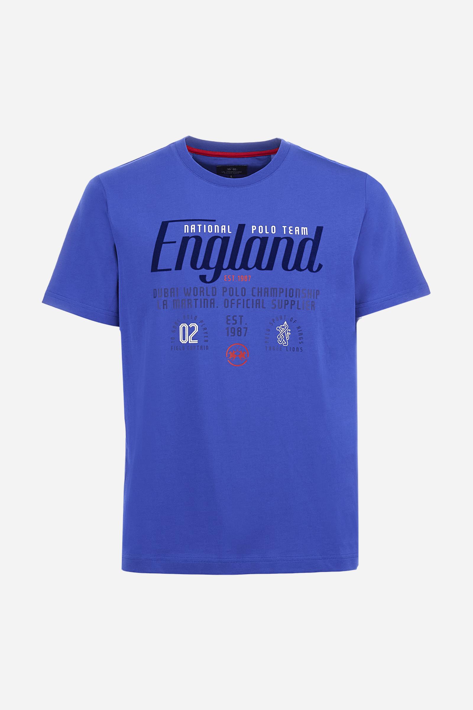 Regular fit cotton jersey T-shirt - Alberic