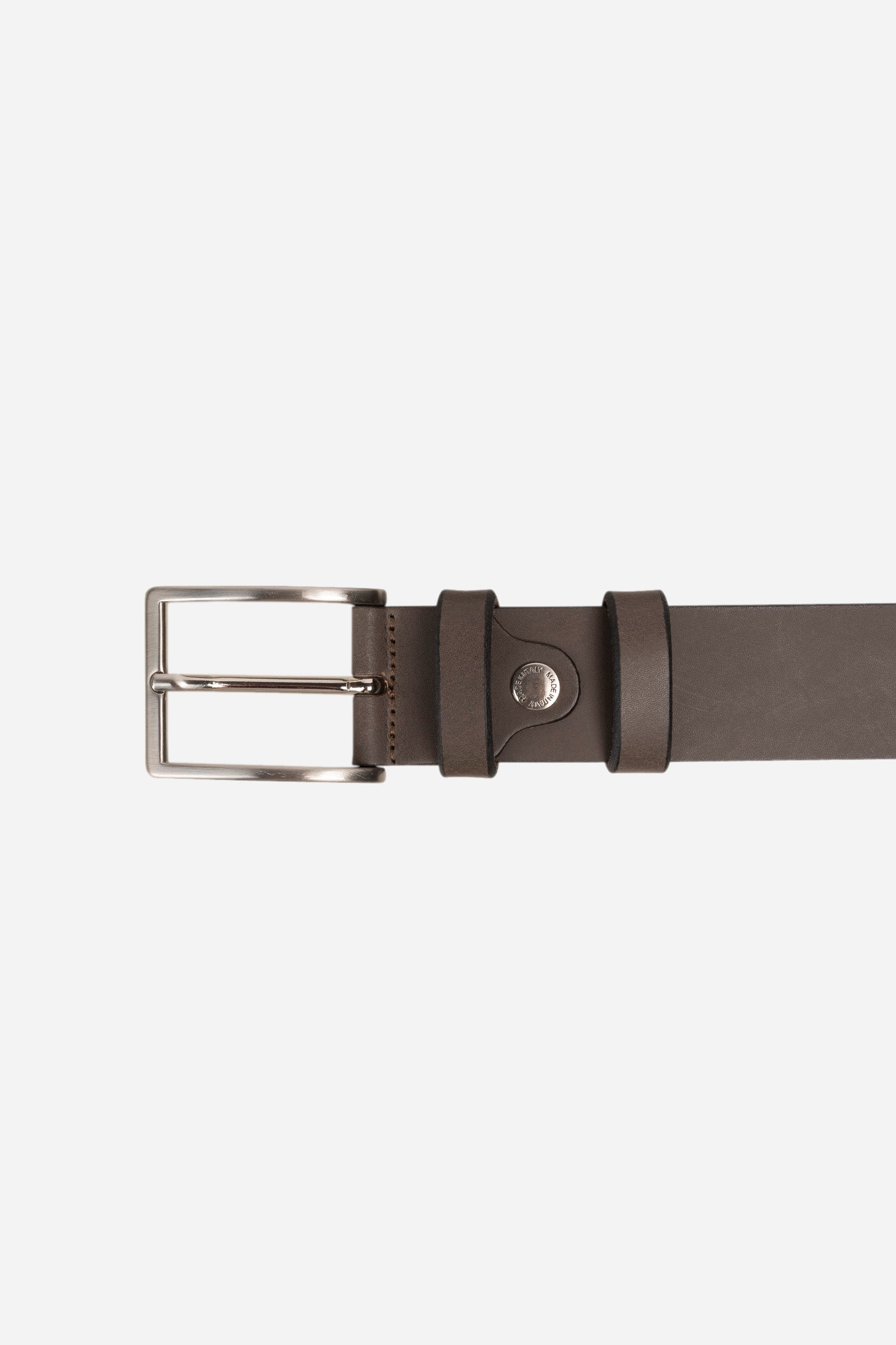 Men's leather belt