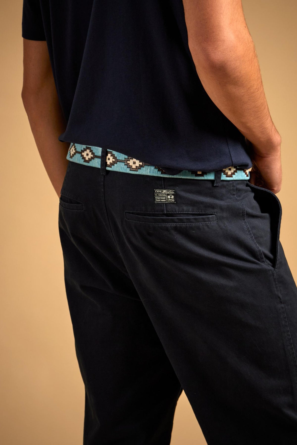 Men's chino pants in cotton twill - Edmundo