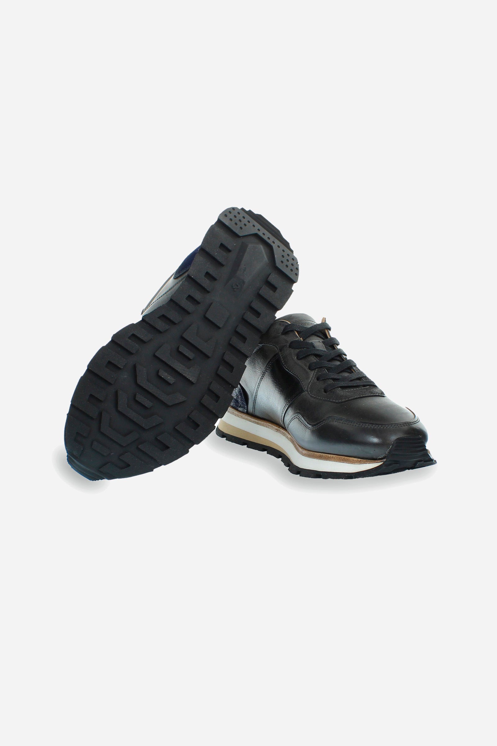 Men's trainer in leather - "San Telmo"