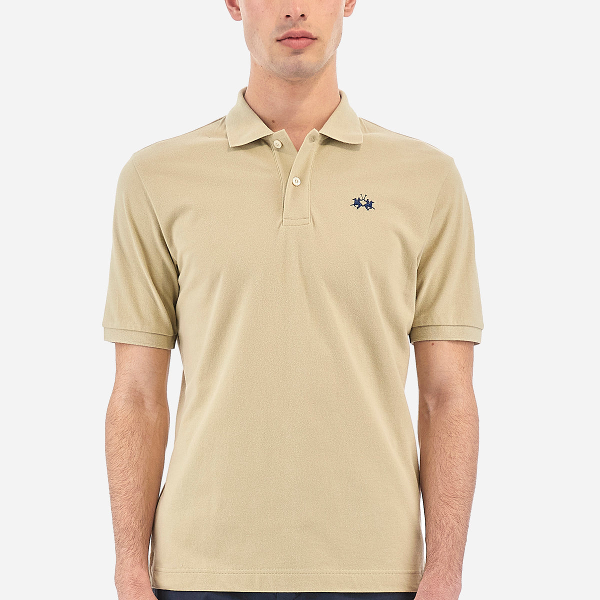 Kurzarm-Poloshirt mit geradem Schnitt für Herren - Tex | La Martina 