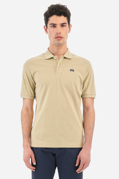 Kurzarm-Poloshirt mit geradem Schnitt für Herren - Tex | La Martina
