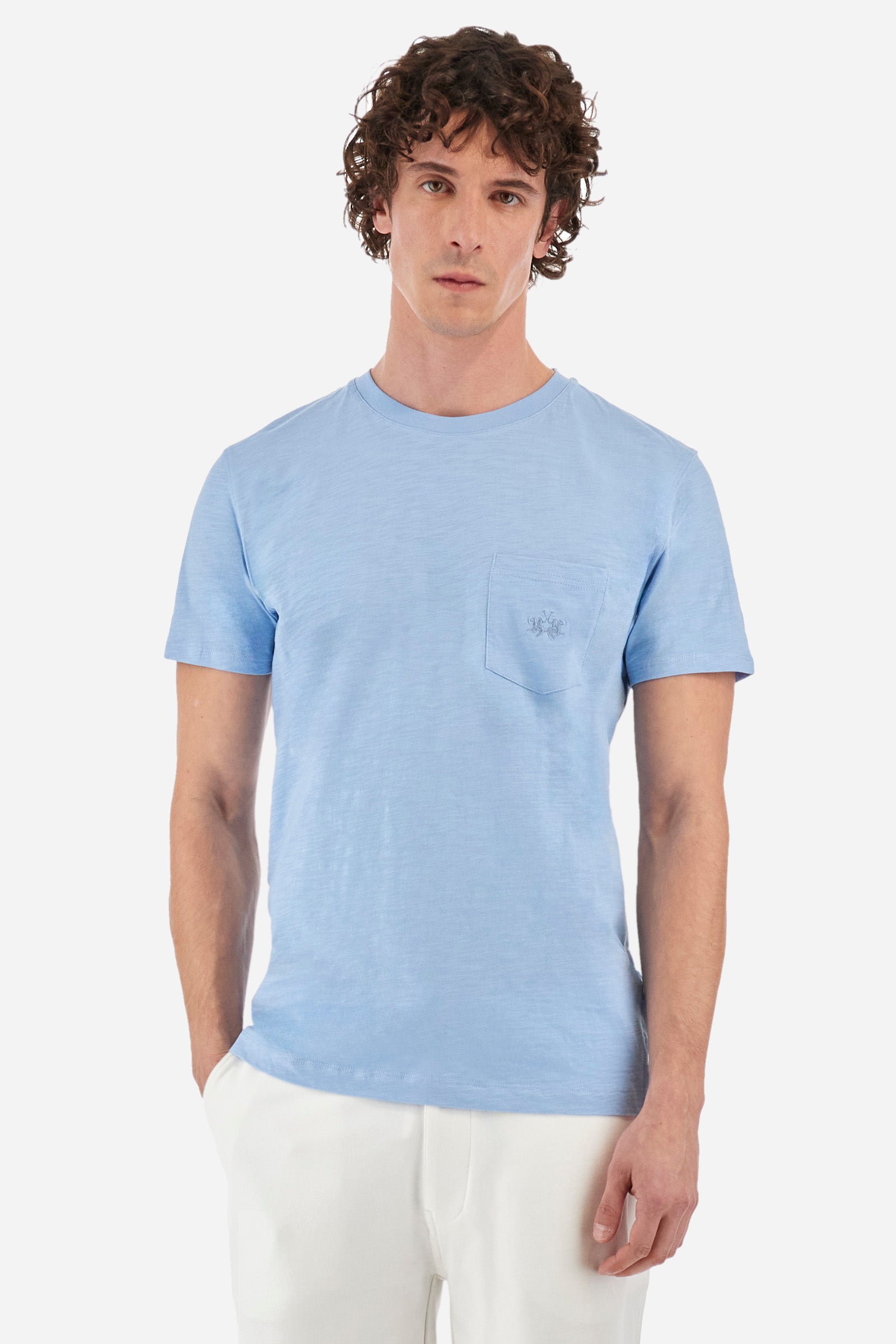 T-shirt regular fit in cotone - Tuan