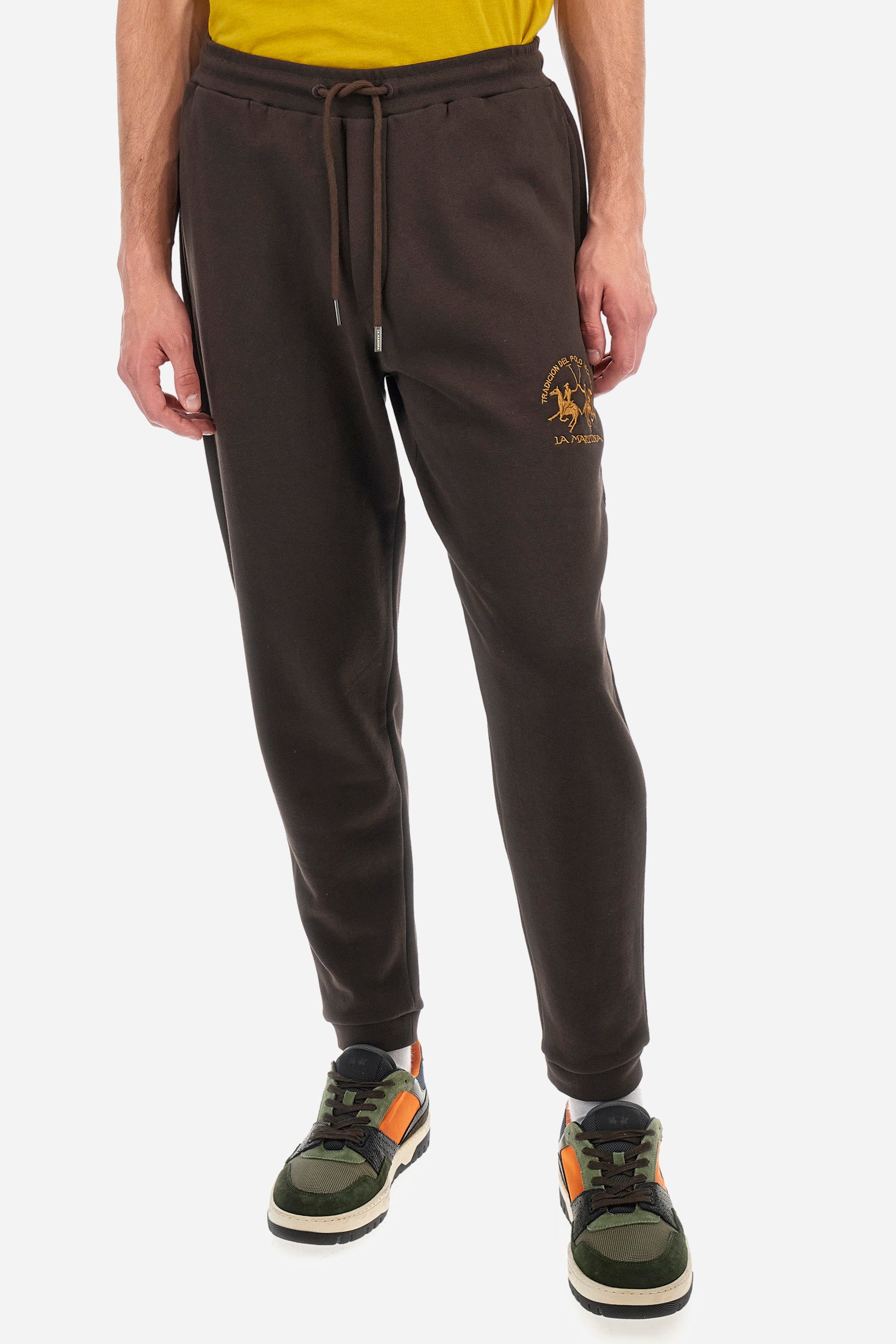 Pantalone jogging regular fit in cotone - Zaheer